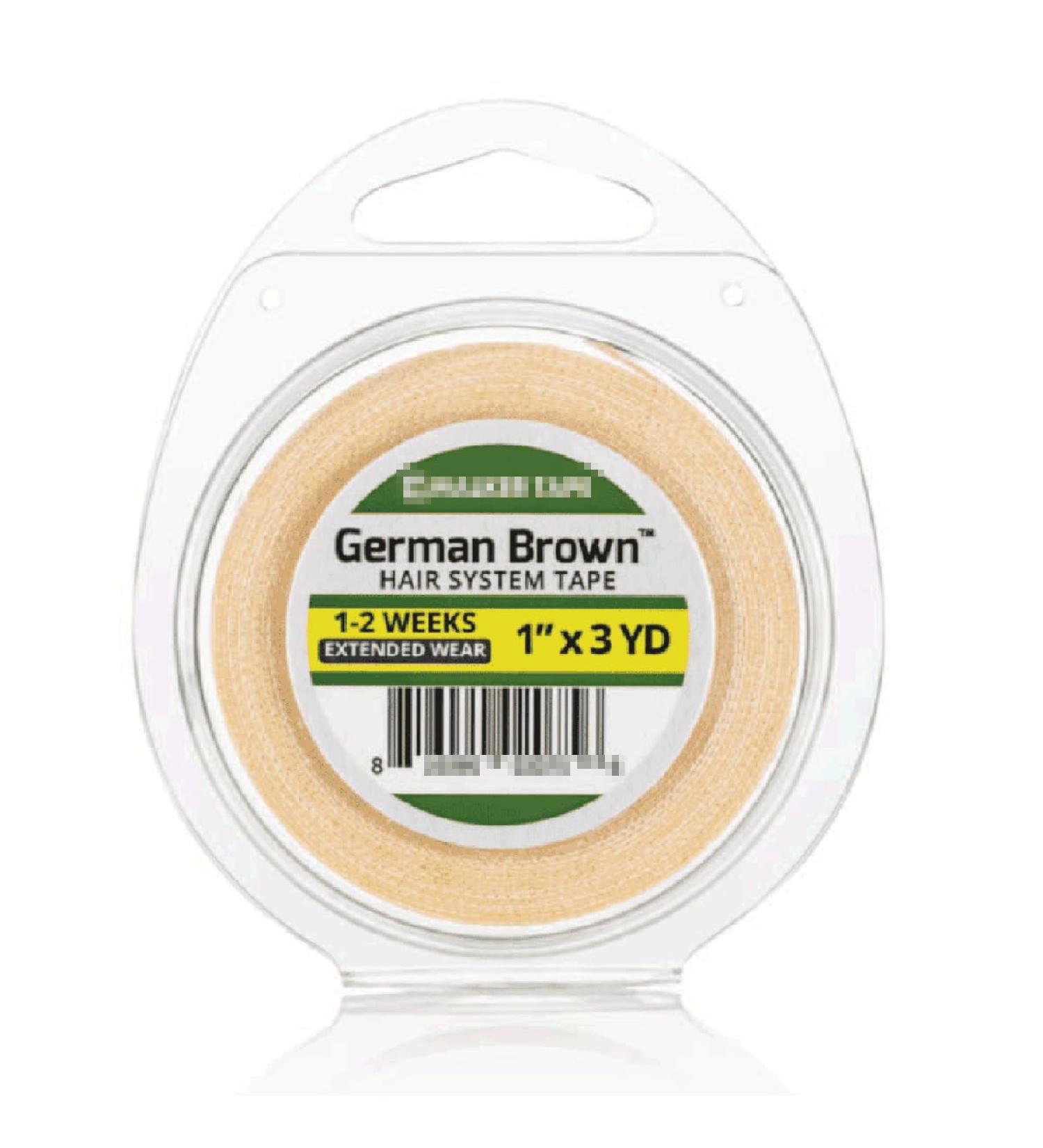 3yards German Brown double side tape wig toupee tape hair tape (1inchx3yards) - Buy Online on SooperMarket.com