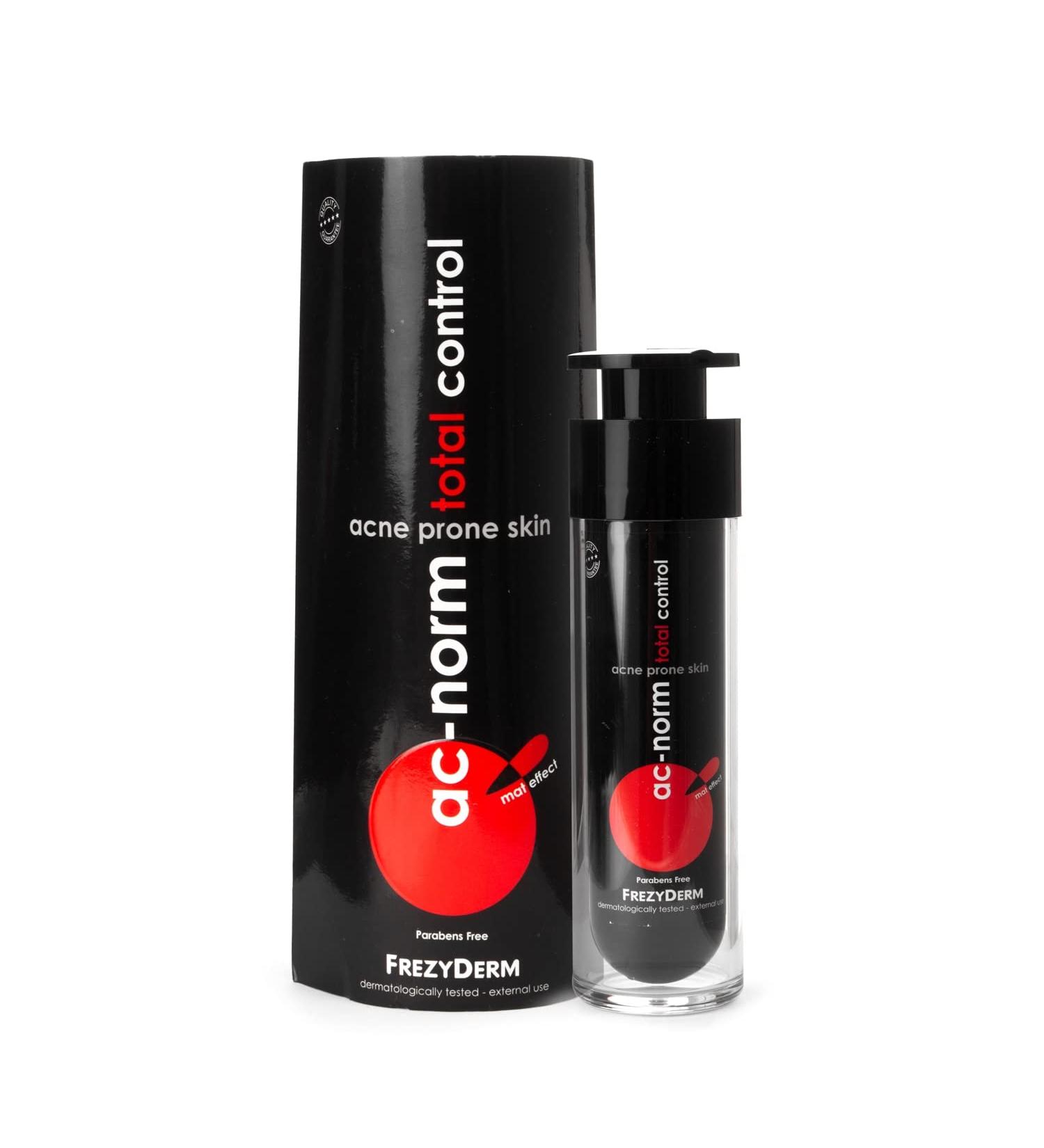 FREZYDERM Oily Skin/Acne AC-Norm Total Control Cream 50ml - Effective Skincare for Clear Complexion | International Shipping Available - Buy Online on SooperMarket.com