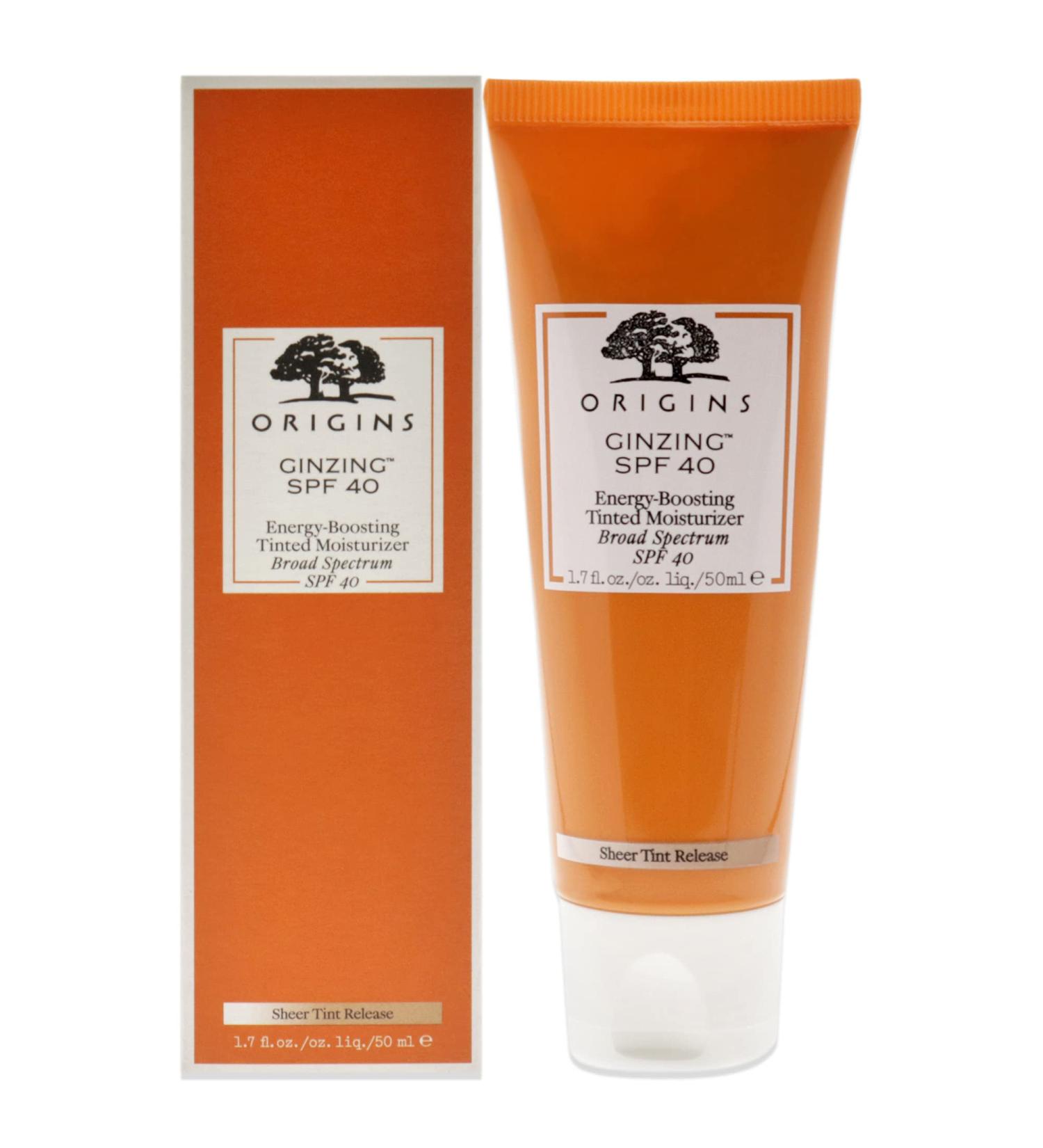 Origins GinZing SPF 40 Tinted Moisturizer 1.7 Fl Oz - Energy-Boosting Formula - Buy Online on SooperMarket.com