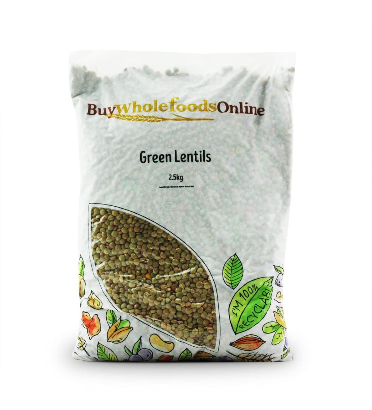 Green Lentils 2.5kg (BWFO)