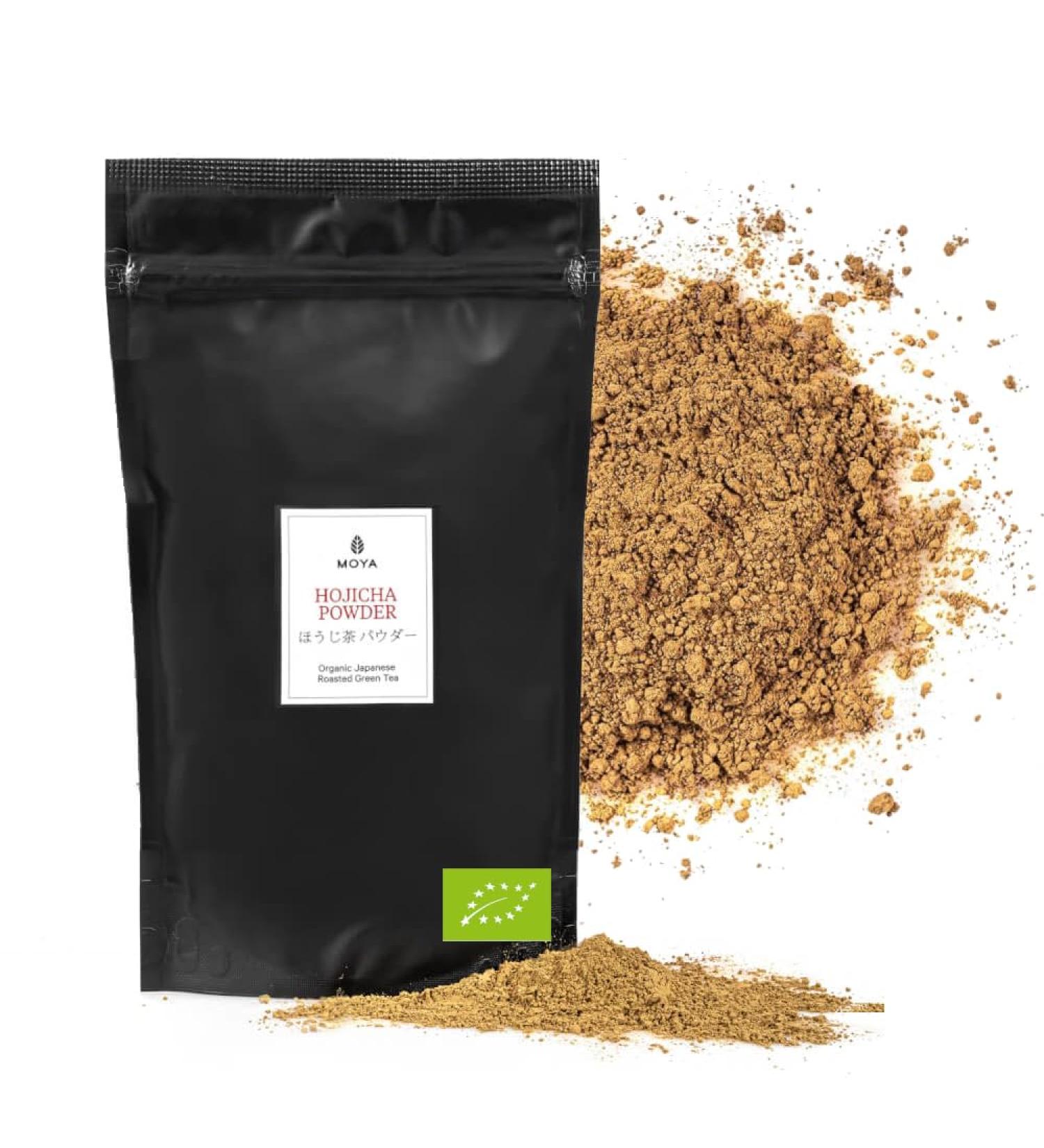 Hojicha Powder Roasted Green tea | Houjicha Powder 250g | Hojicha latte tea from Japan Moya Hojicha Powder 250g - Buy Online on SooperMarket.com