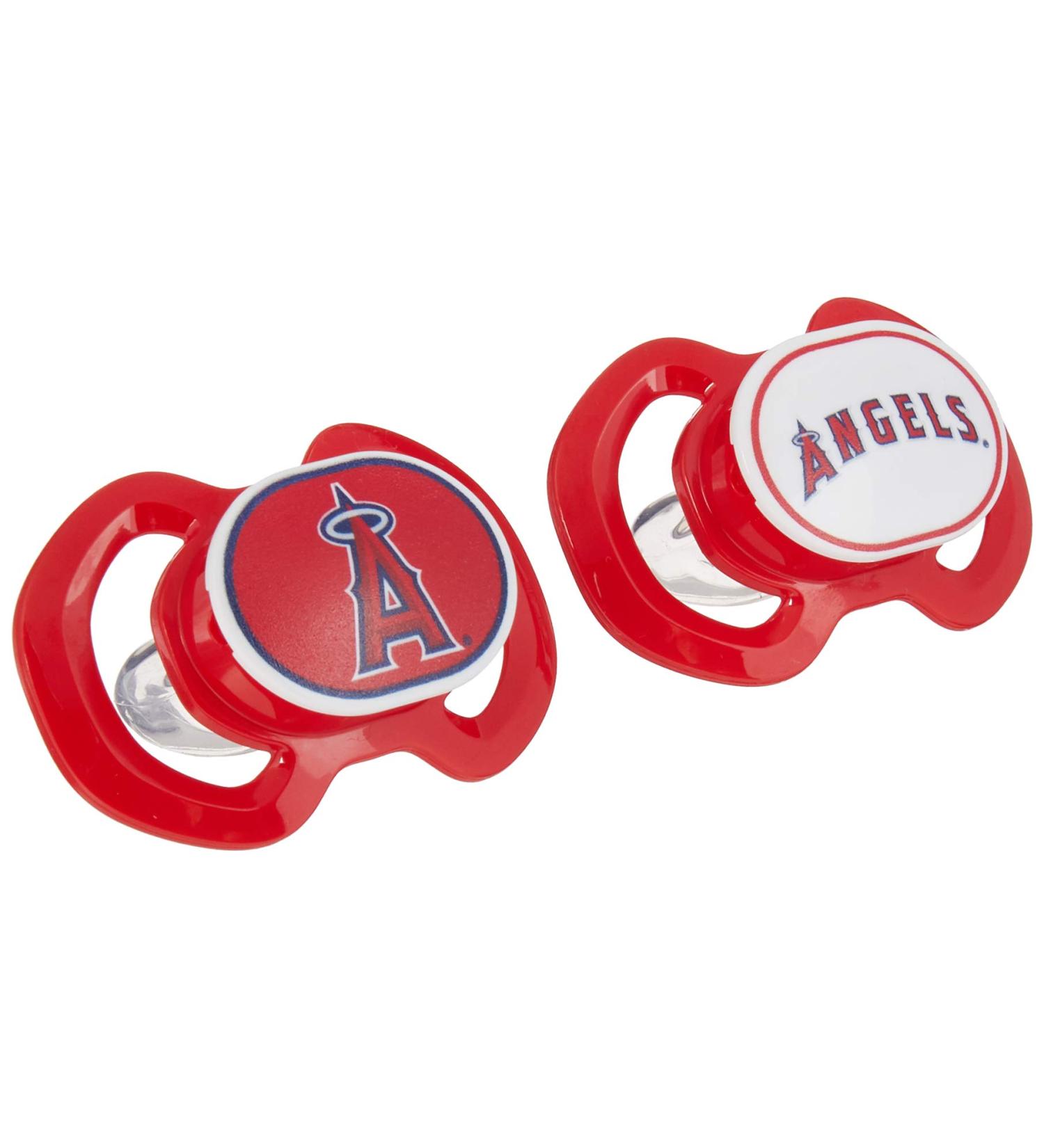 Los Angeles Angels Baby Fanatic MLB 2-Piece Gen. 3000 Pacifier - Buy Online on SooperMarket.com