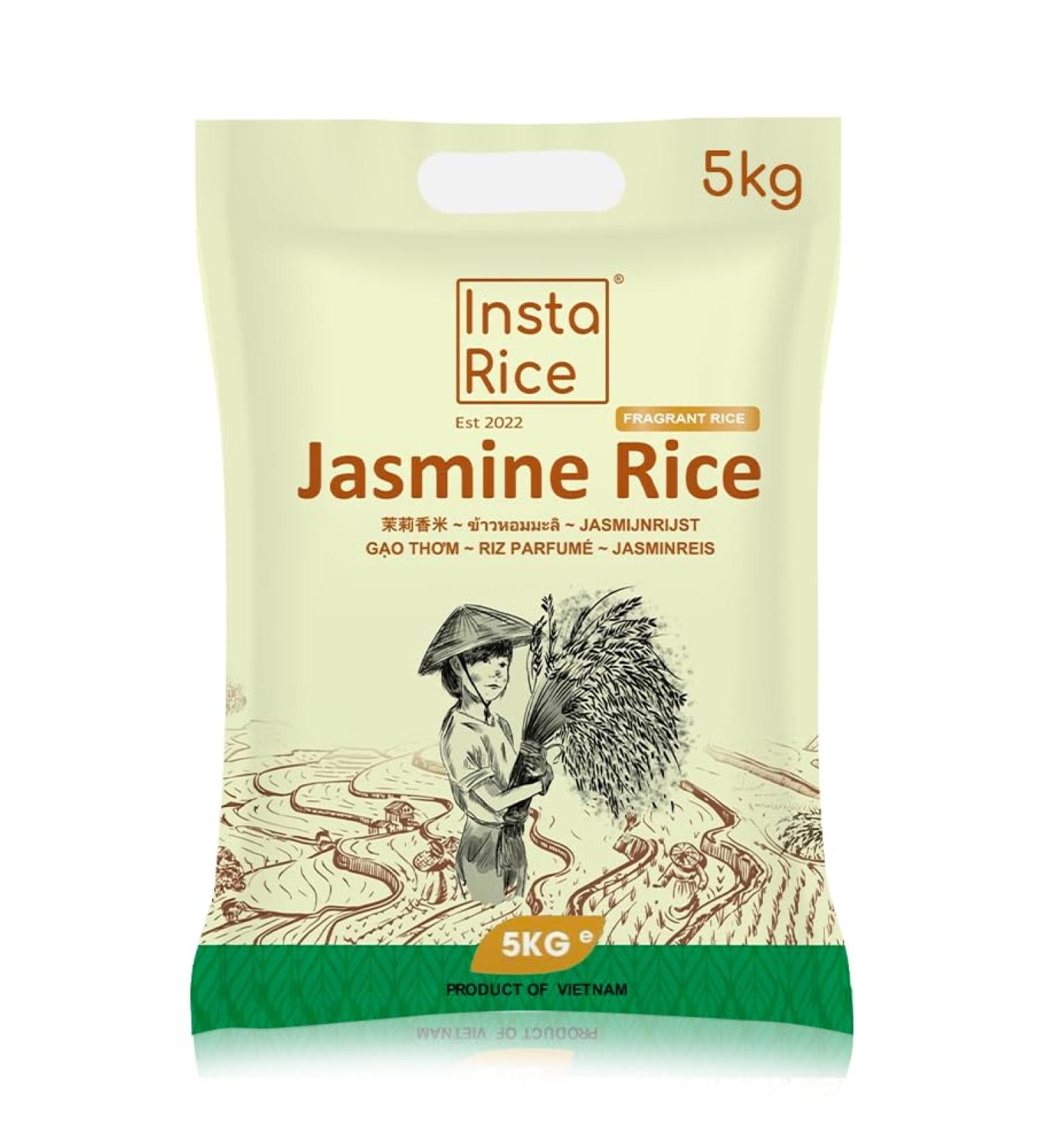 Insta Rice Premium Jasmine Fragrant Rice - 5kg | Milagrosa - Pandan Rijst - Buy Online on SooperMarket.com