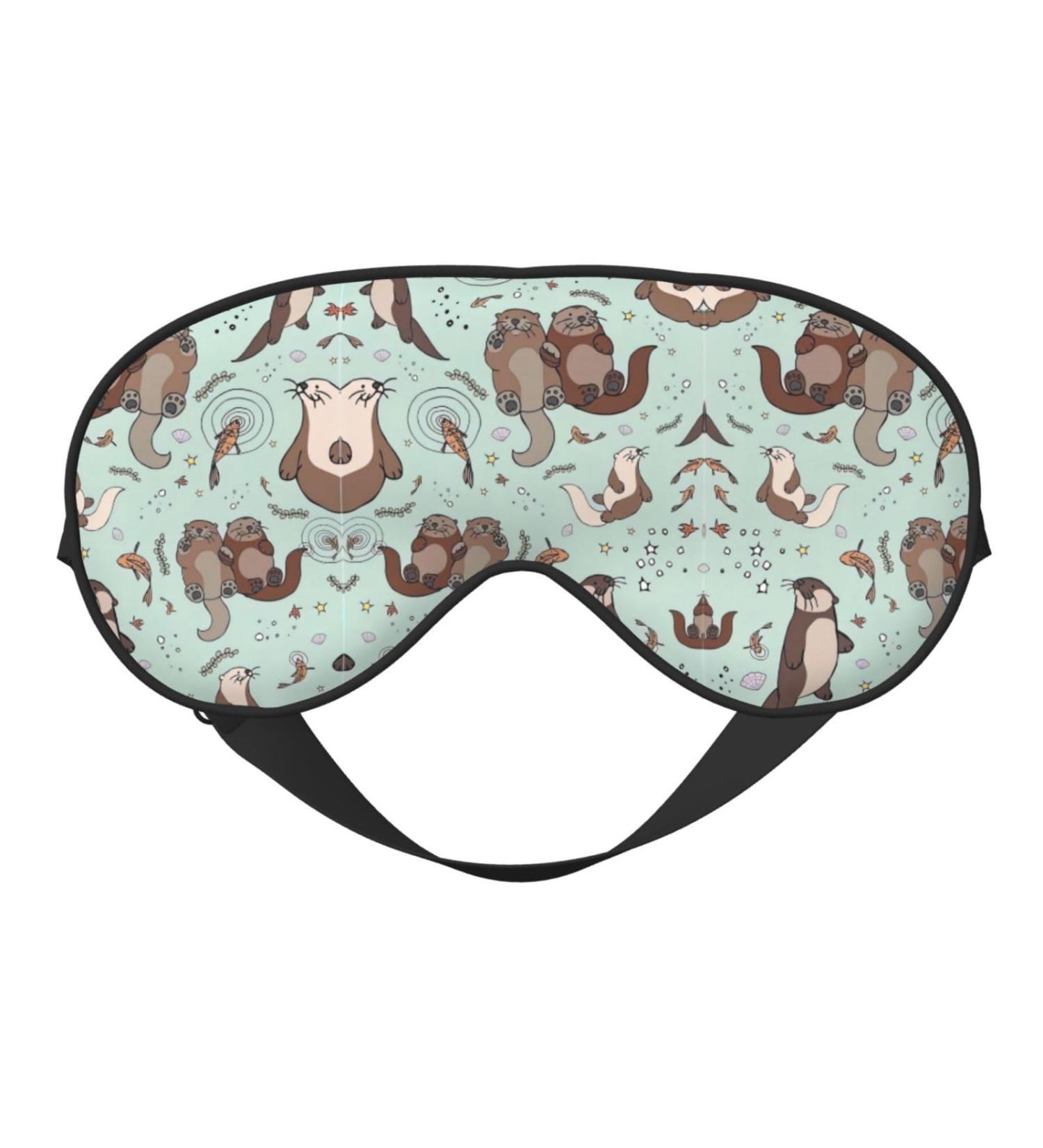 Buy SSIMOO Cartoon Cute Sleep Mask Adjustable & Breathable Eye Mask for Comfortable Sleep | International Shipping - Buy Online on SooperMarket.com