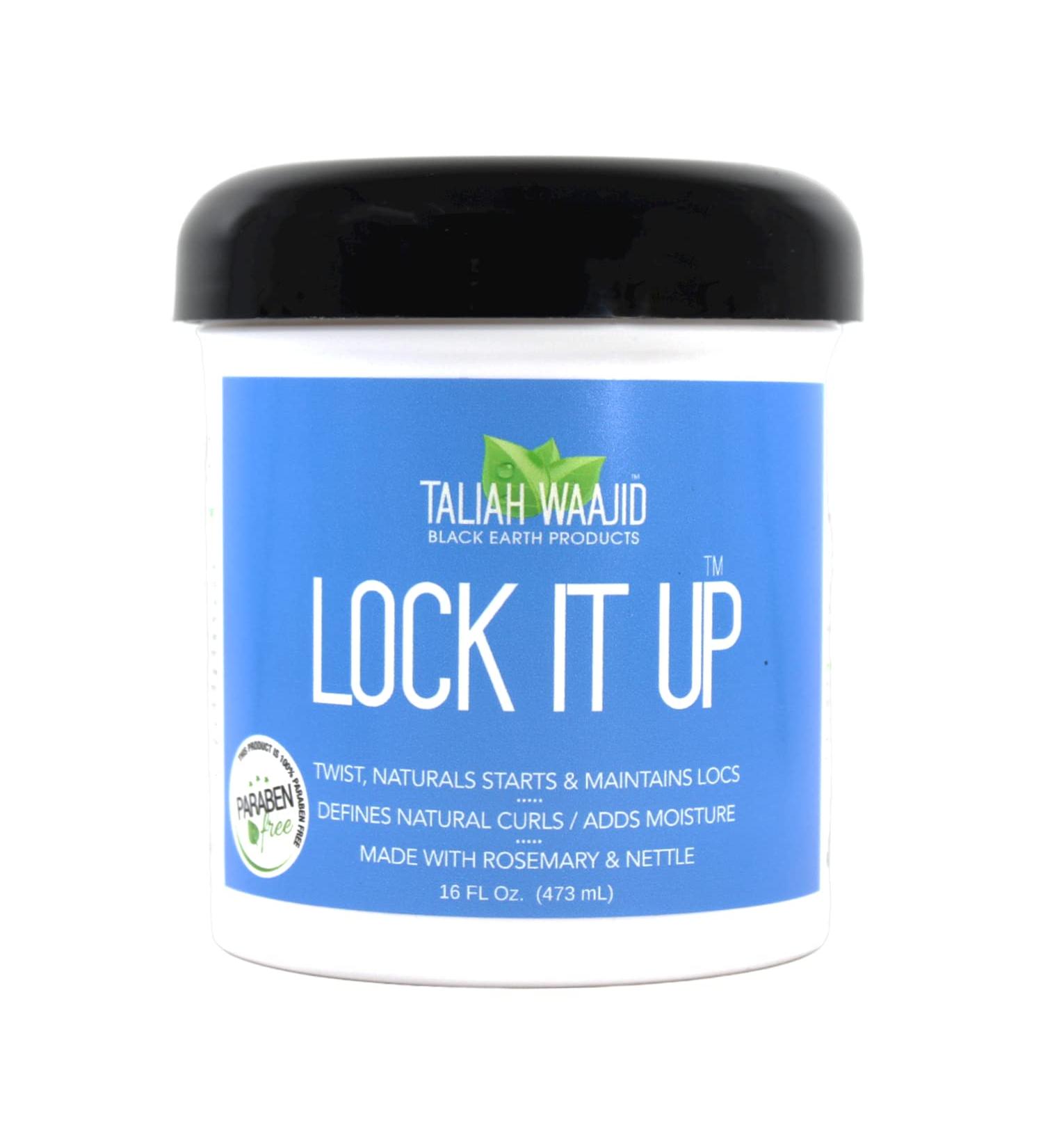 Taliah Waajid Black Earth Lock It Up 16oz - Strong Hold for Natural Hair - Buy Online on SooperMarket.com