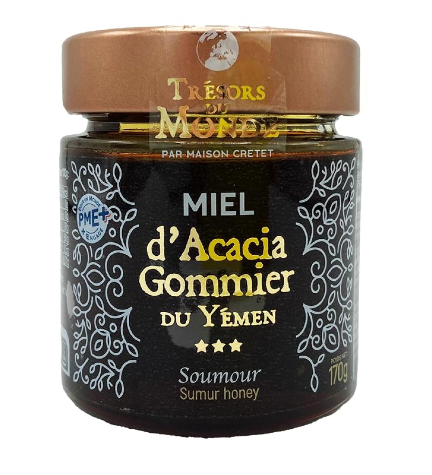 Maison Cr tet | Acacia Honey Yemen Gum | Soumour | 1 Glass Jar 170g