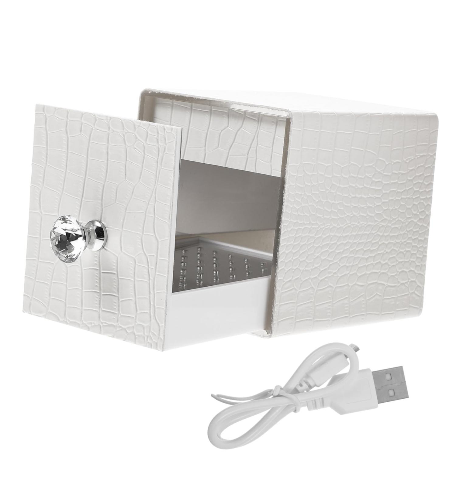 FRCOLOR Nail Polish Storage Nail Tool Nail Bits Nail Art Tools Manicure Tools Para U as Nail Stuff Organizer Manicure Drill Holder Nail Art Supply Bracket Acrylic White Usb 12x8.5cm White - Buy Online on SooperMarket.com