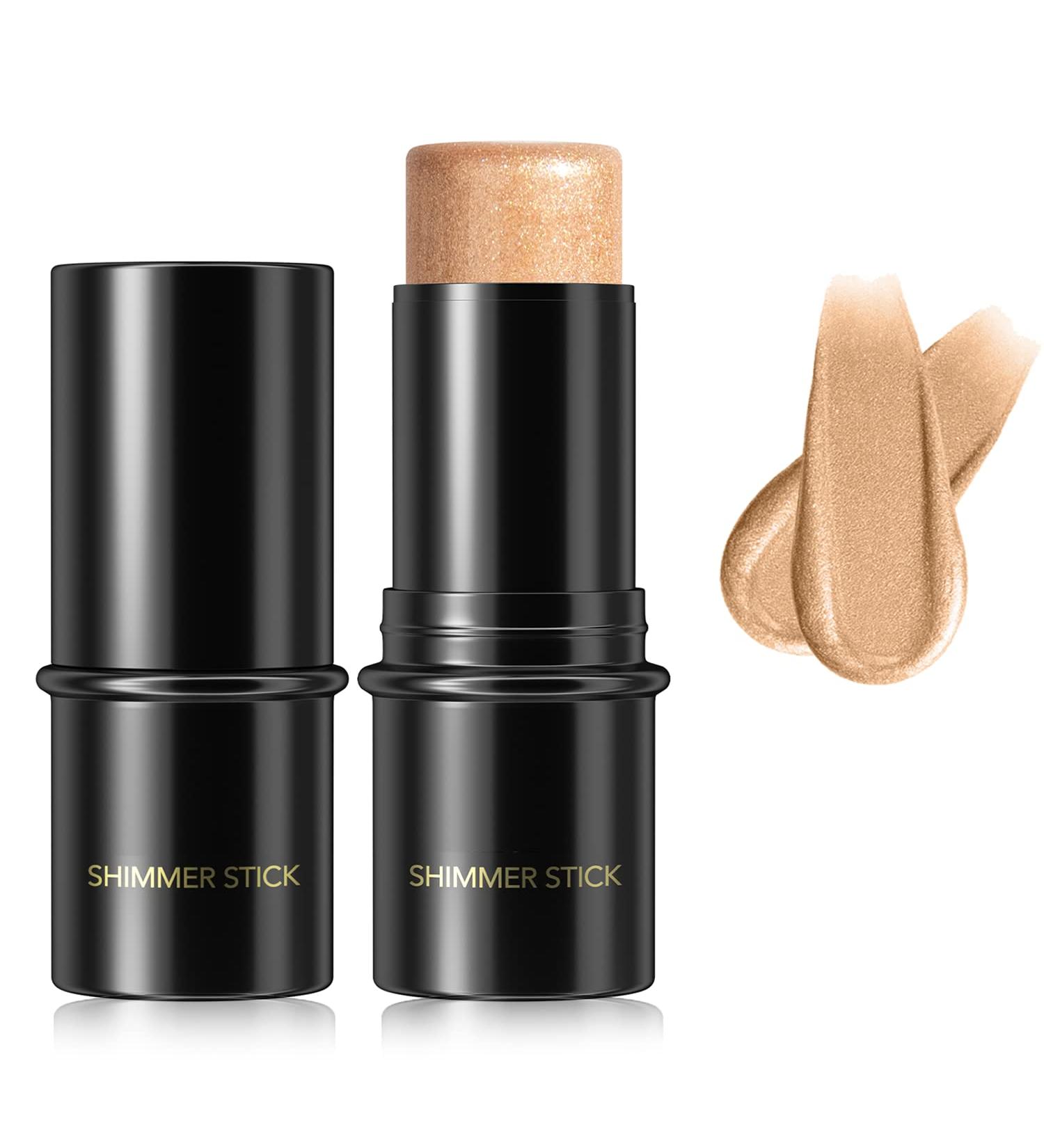 Waterproof Highlighter Contour Stick for Face & Body - Long-Lasting Makeup Wand (4#Highlighter) - Buy Online on SooperMarket.com