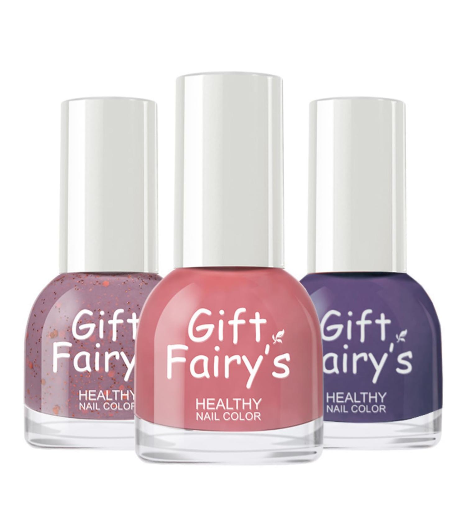 TBeautfave Purple Nail Polish Set Peel Off Nude Nail Varnish Sets Quick Dry & Long Lasting Pink Nail Polish Water Based Natural Nail Varnish Sets for Women DIY Nail Art Set A - Buy Online on SooperMarket.com