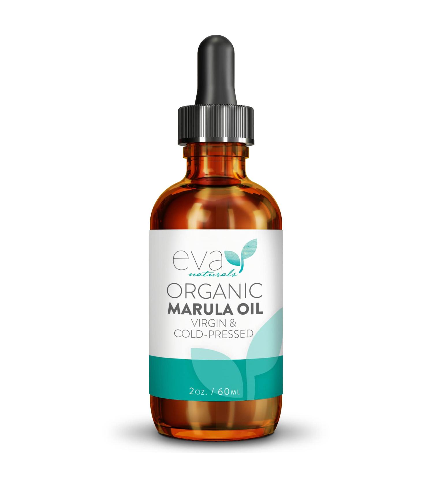 Organic Marula Oil 2oz - Virgin Moisturizing Beauty Oil for Face and Hair | Cold Pressed Anti-Aging Formula with Omegas & Antioxidants - Buy Online on SooperMarket.com