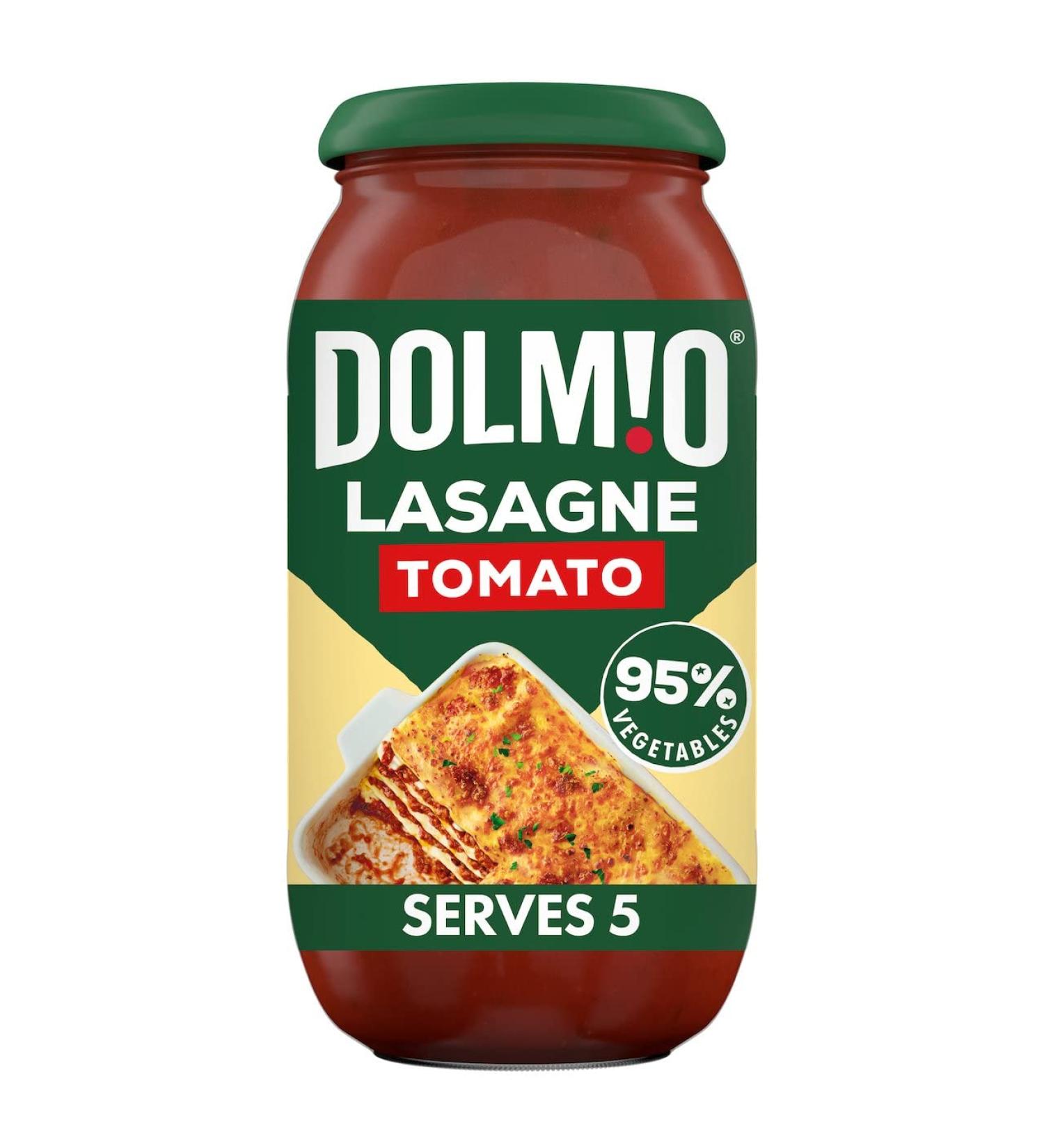 Dolmio Lasagne Red Tomato Sauce 500g - Authentic Italian Flavor (Pack of 1) - Buy Online on SooperMarket.com