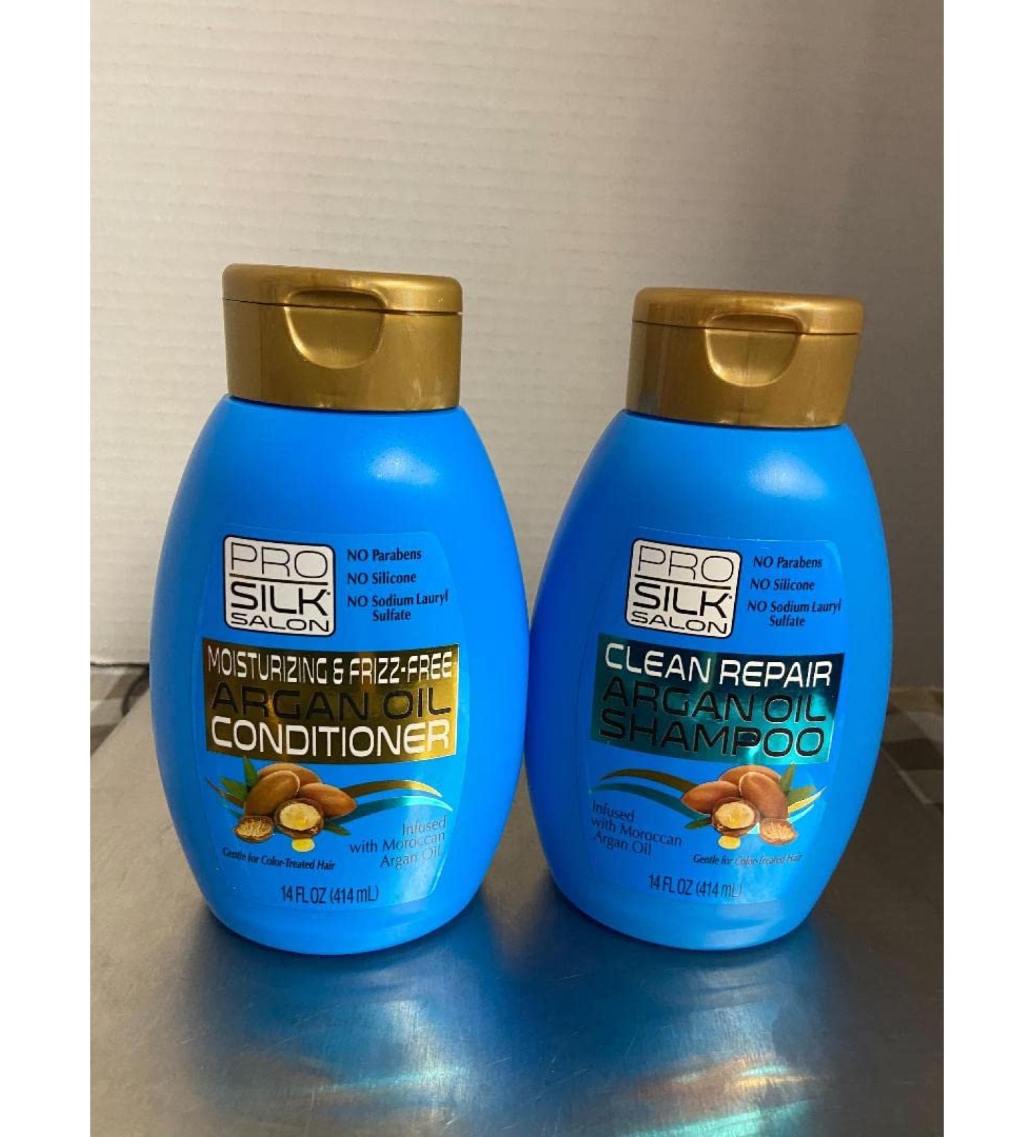 Pro Silk Clean Repair Shampoo with Argon and Conditioner (1 of EA 14 oz)