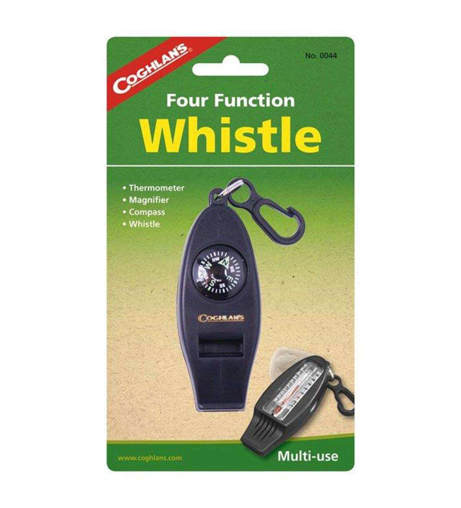 Coghlan's Function Whistle - 4-in-1 Multifunctional Emergency Survival Tool - Buy Online on SooperMarket.com