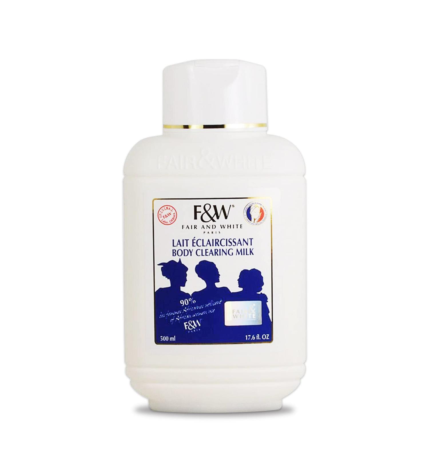 F&W Original Body Clearing Milk by Fair and White - Skin Brightening Treatment - Buy Online on SooperMarket.com