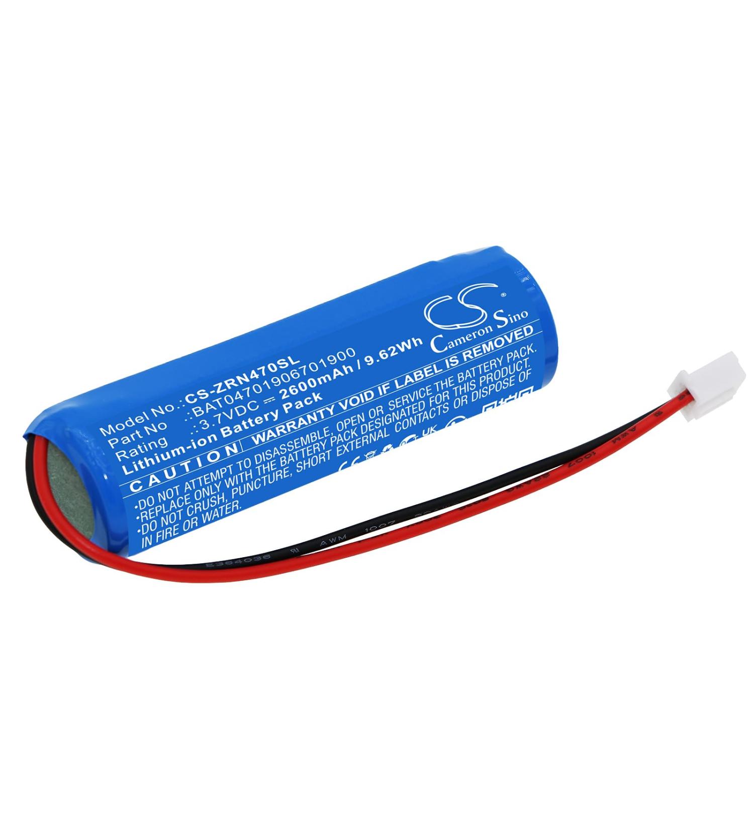 Battery Replacement for Zafferano Home Pina Pro Poldina L - High-Quality BAT04701906701900 Compatible Replacement - Buy Online on SooperMarket.com