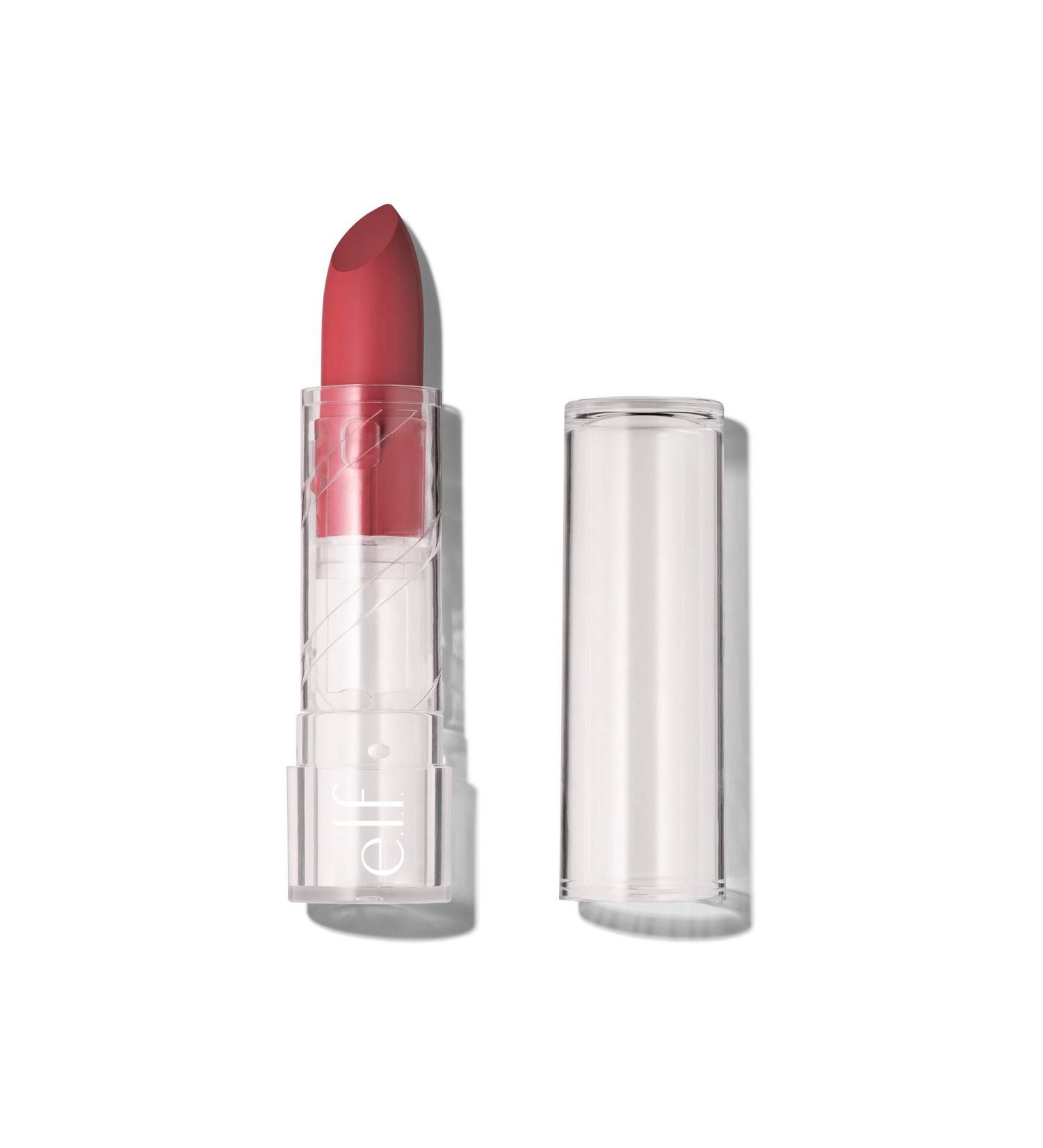 e.l.f. Srsly Satin Lipstick in Taffy - Intense Color Payoff & Silky Smooth Formula - 0.16 oz (Pack of 1) - Buy Online on SooperMarket.com