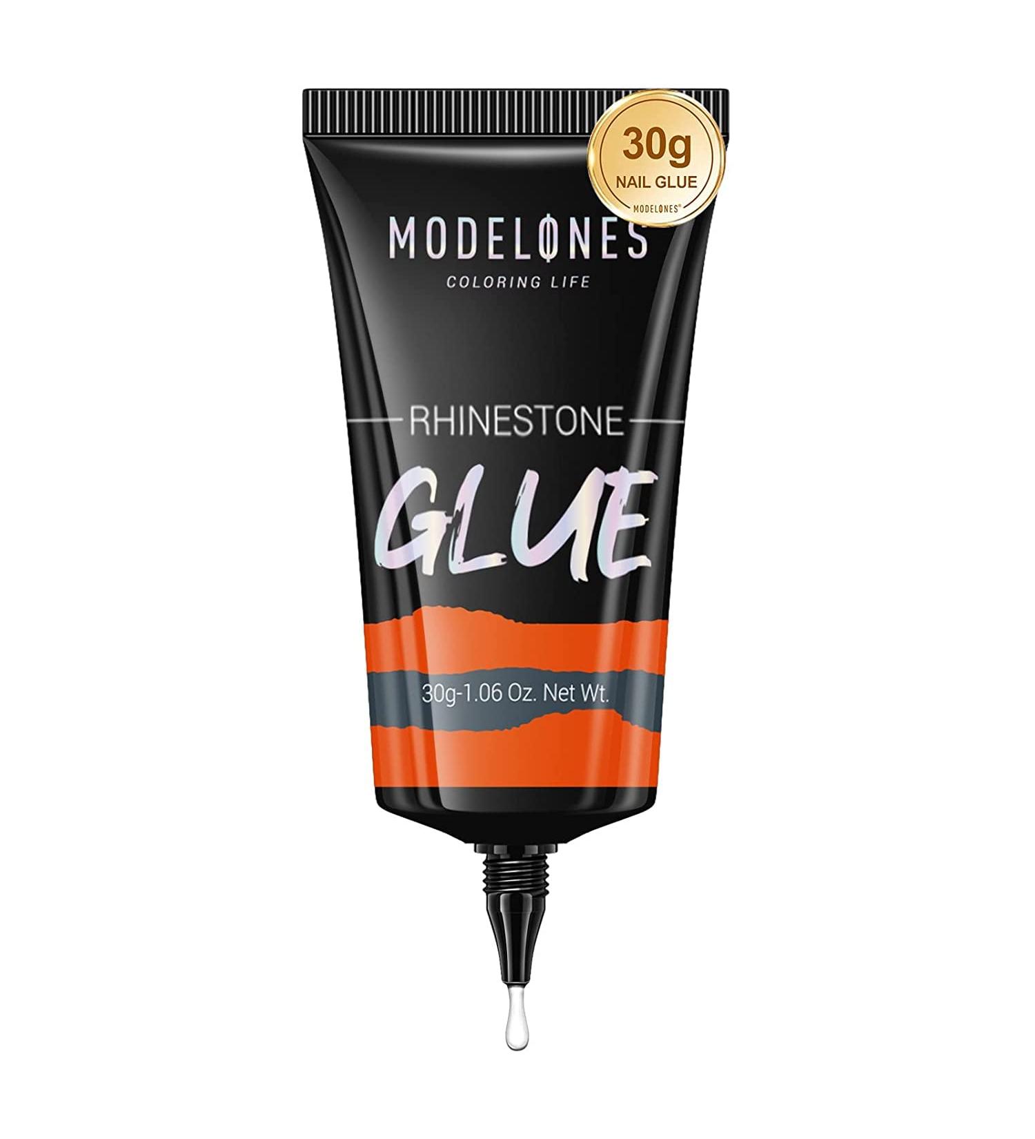 Modelones Rhinestone Gel: 30g Super Adhesive Nail Glue for Gems & Crystals - Buy Online on SooperMarket.com
