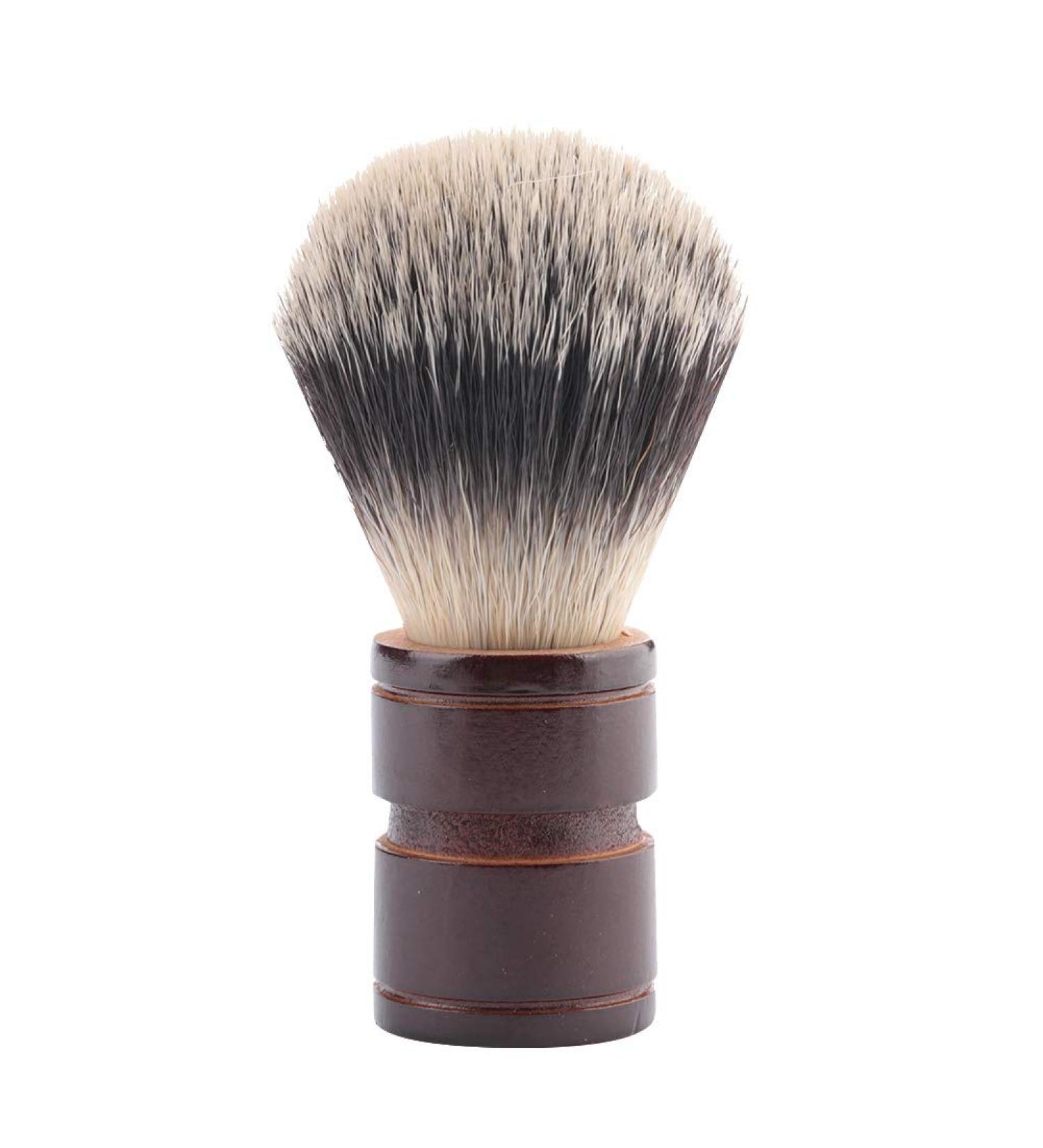 Exquisite Mustache Brush for Men - Premium Wooden Handle & Nylon Bristles | 3 Color Options - Buy Online on SooperMarket.com