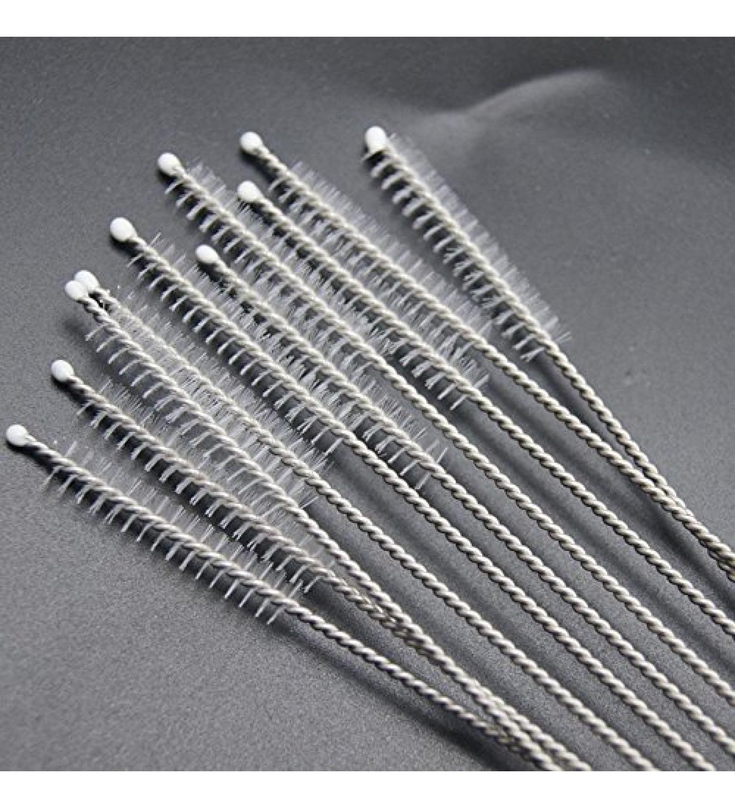 AIDIRui 10pcs Nylon Straw Cleaners Cleaning Brush Drinking Pipe Cleaners Stainless Steel Glass - Buy Online on SooperMarket.com