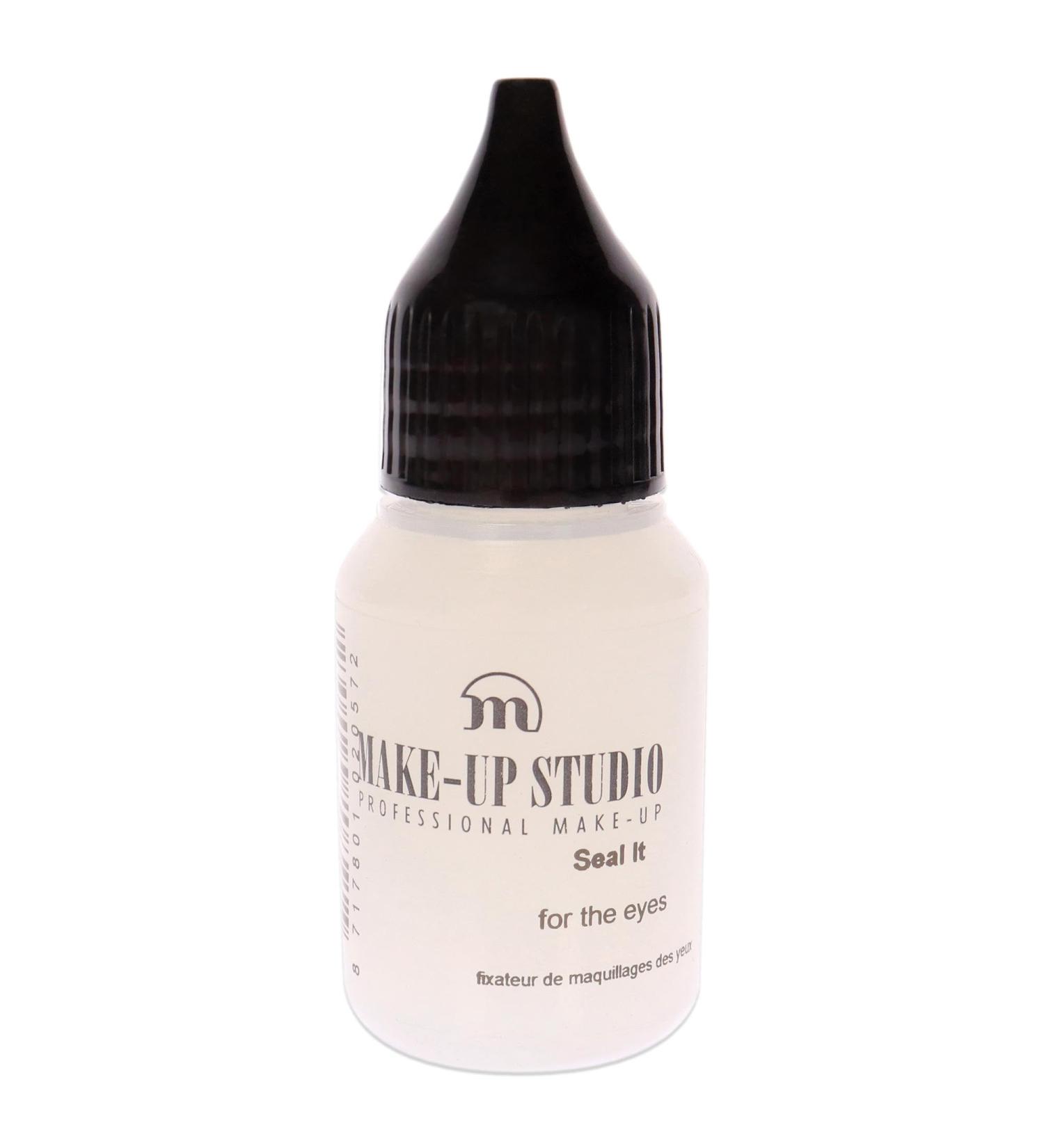 Amsterdam Seal It - Glitter Mixing Agent - Ideal For Fixing Compact And Loose Eyeshadow - For A Look That Lasts - Quick Drying And Smudge Proof - Extra Shimmer And Shiny Look - 0.68 Oz