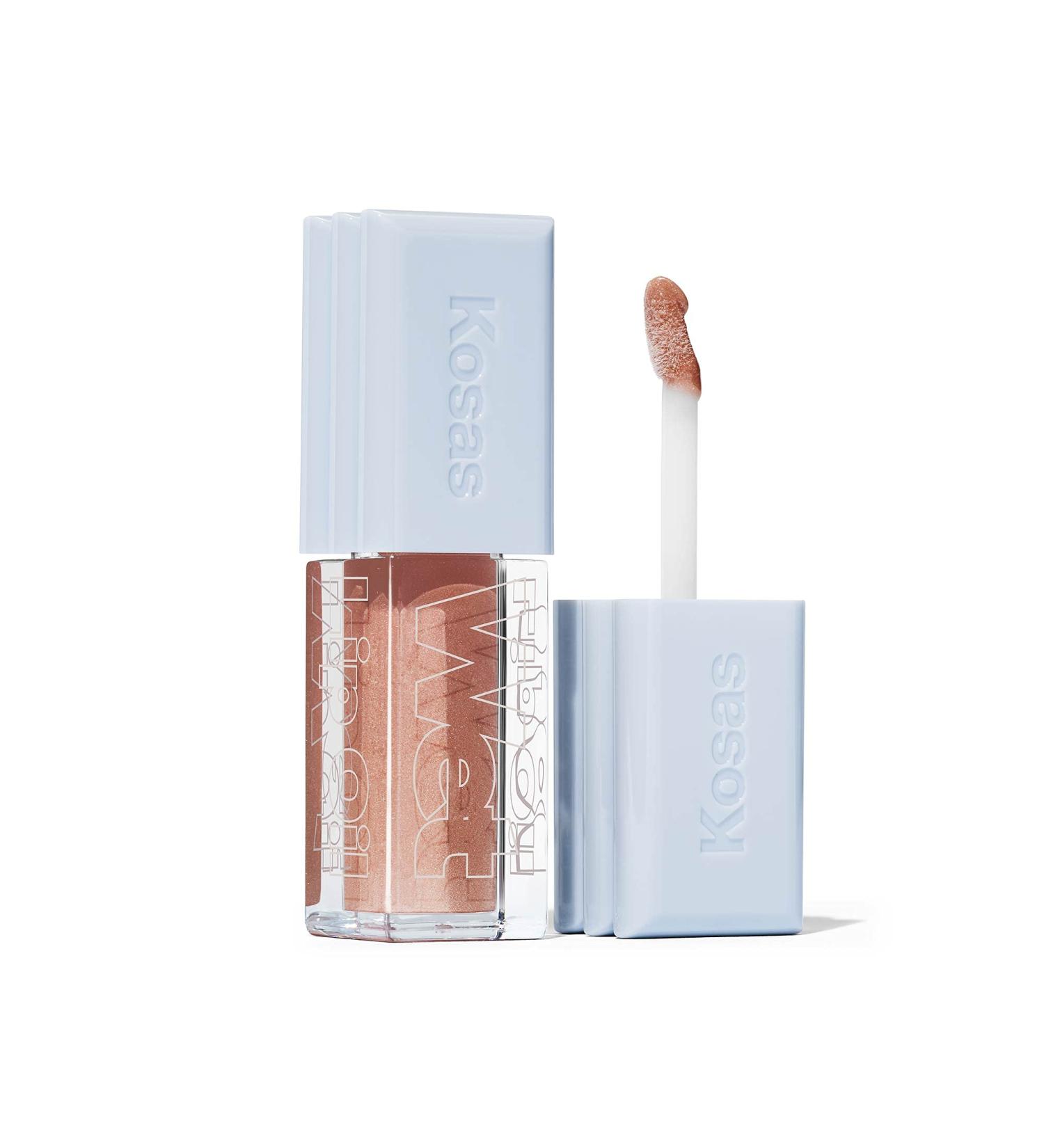 Kosas Wet Lip Oil Gloss - Hydrating Lip Plumping Treatment (Unzipped) - Buy Online on SooperMarket.com