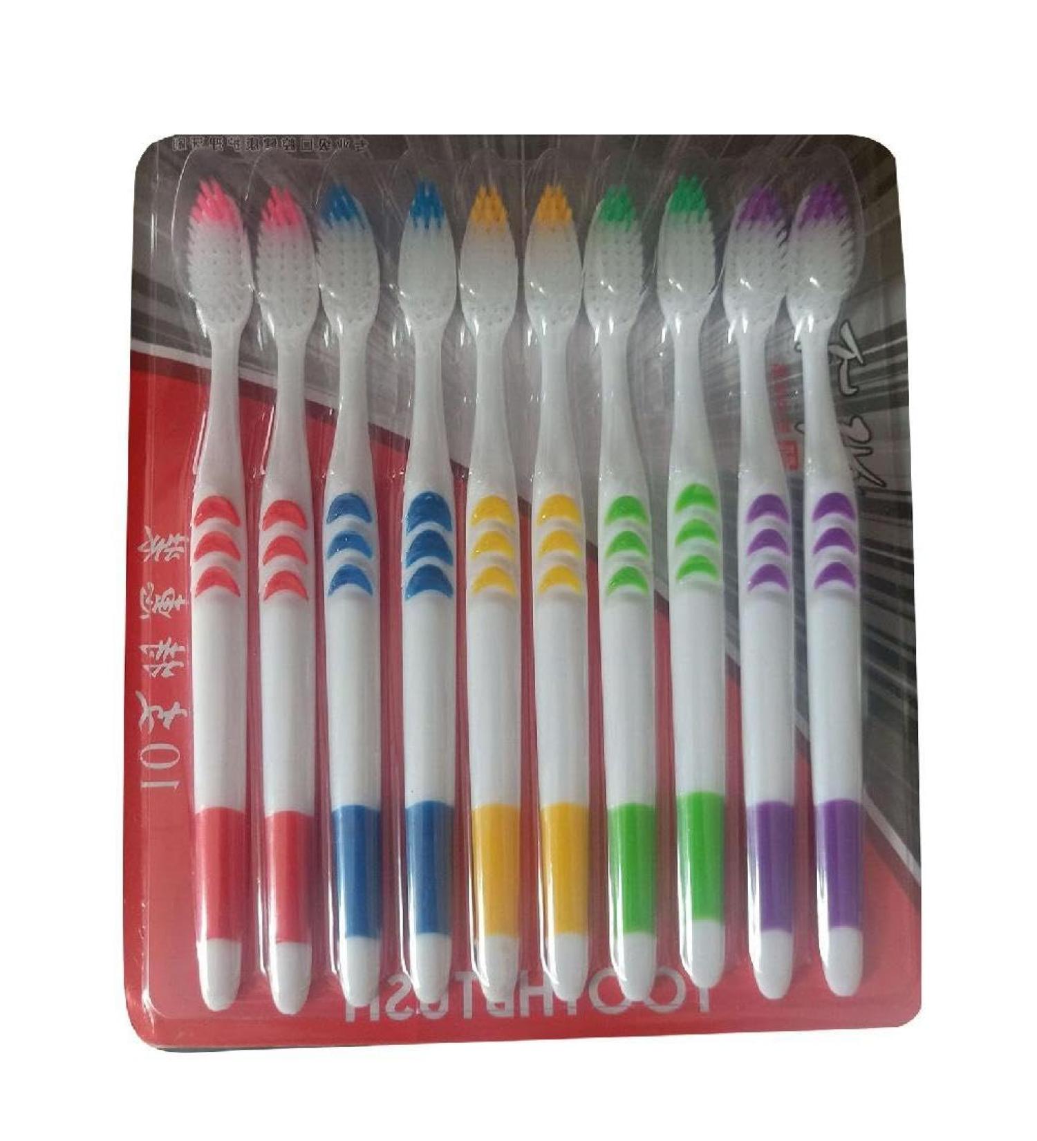 Ultrafine Eco-Friendly Toothbrush Set | Soft Bristle Travel Toothbrush for Adults - Oral Hygiene Care - Buy Online on SooperMarket.com
