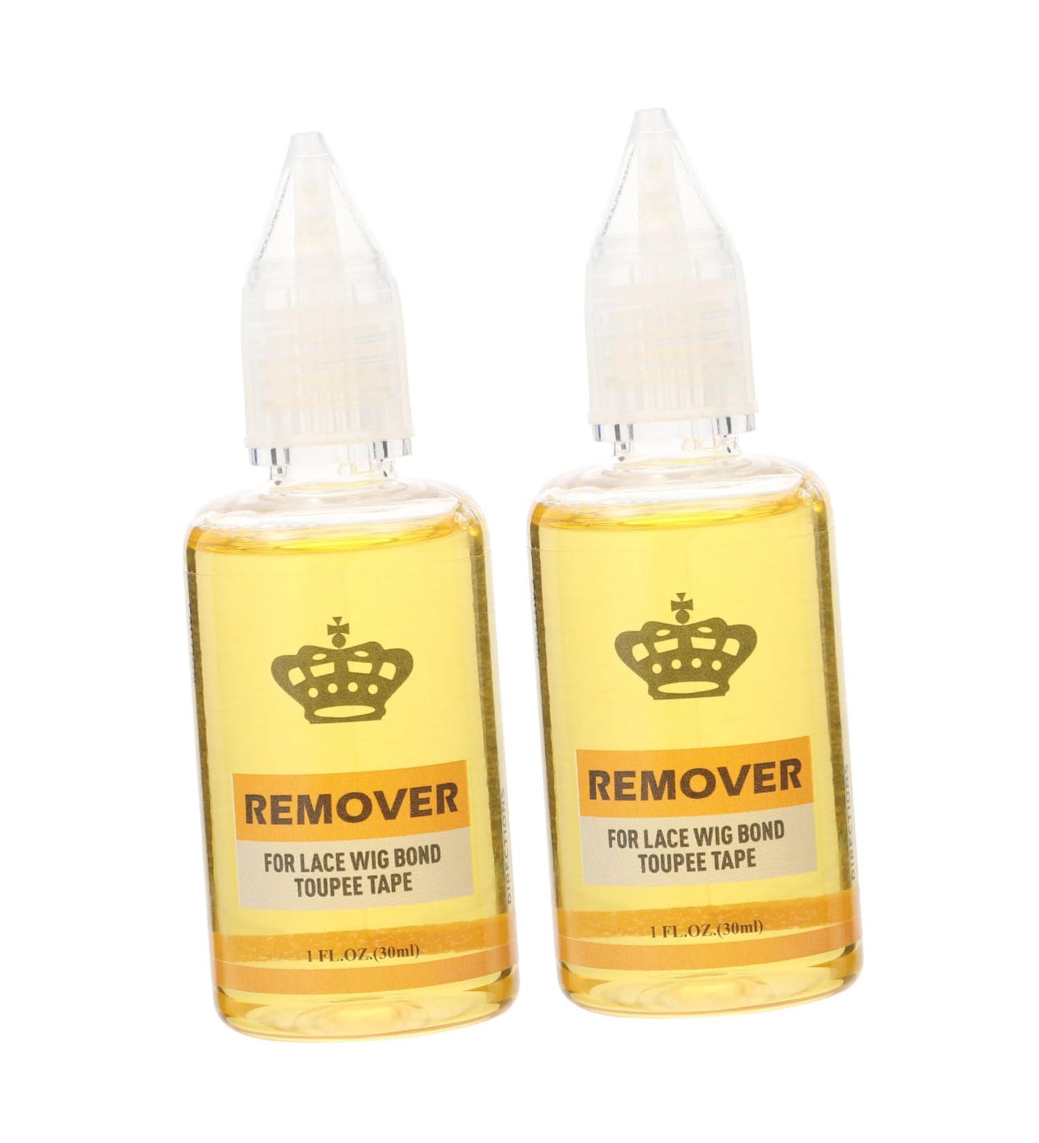 Gogogmee 2 Hair Extension Glue Remover Hair Bonding Remover Bonding Glue Remover Lace Glue Remover Hair Glue Remover Wig Adhesive Glue Remover Glue Remover for Lace Wig 30ml Remover Plastic - Buy Online on SooperMarket.com