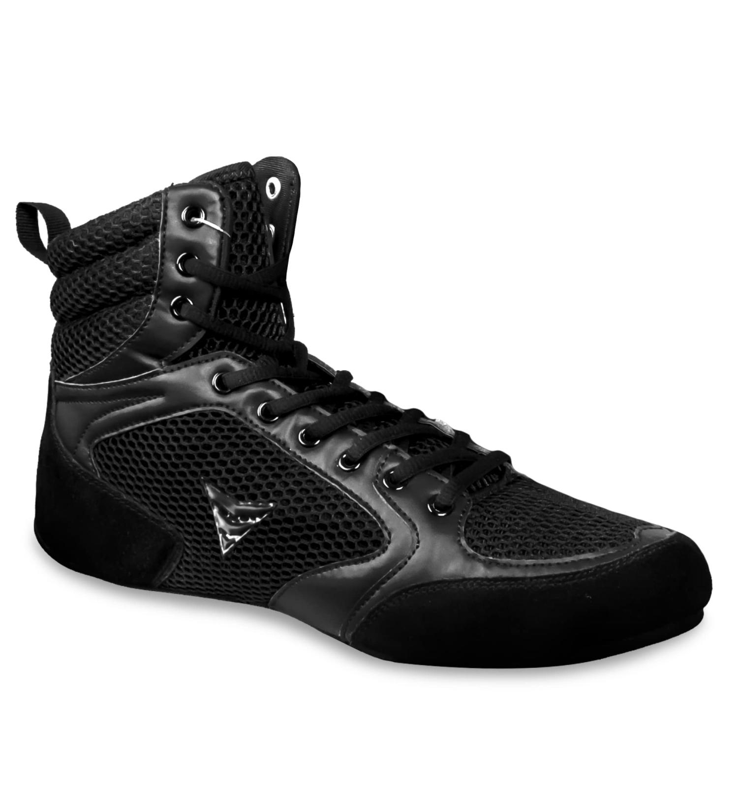 North Core Mat Ace Wrestling Shoes - Light Martial Arts & Boxing Shoes - High Traction Weight Lifting Footwear for Men & Women - Size 38 EU - Black - Buy Online on SooperMarket.com