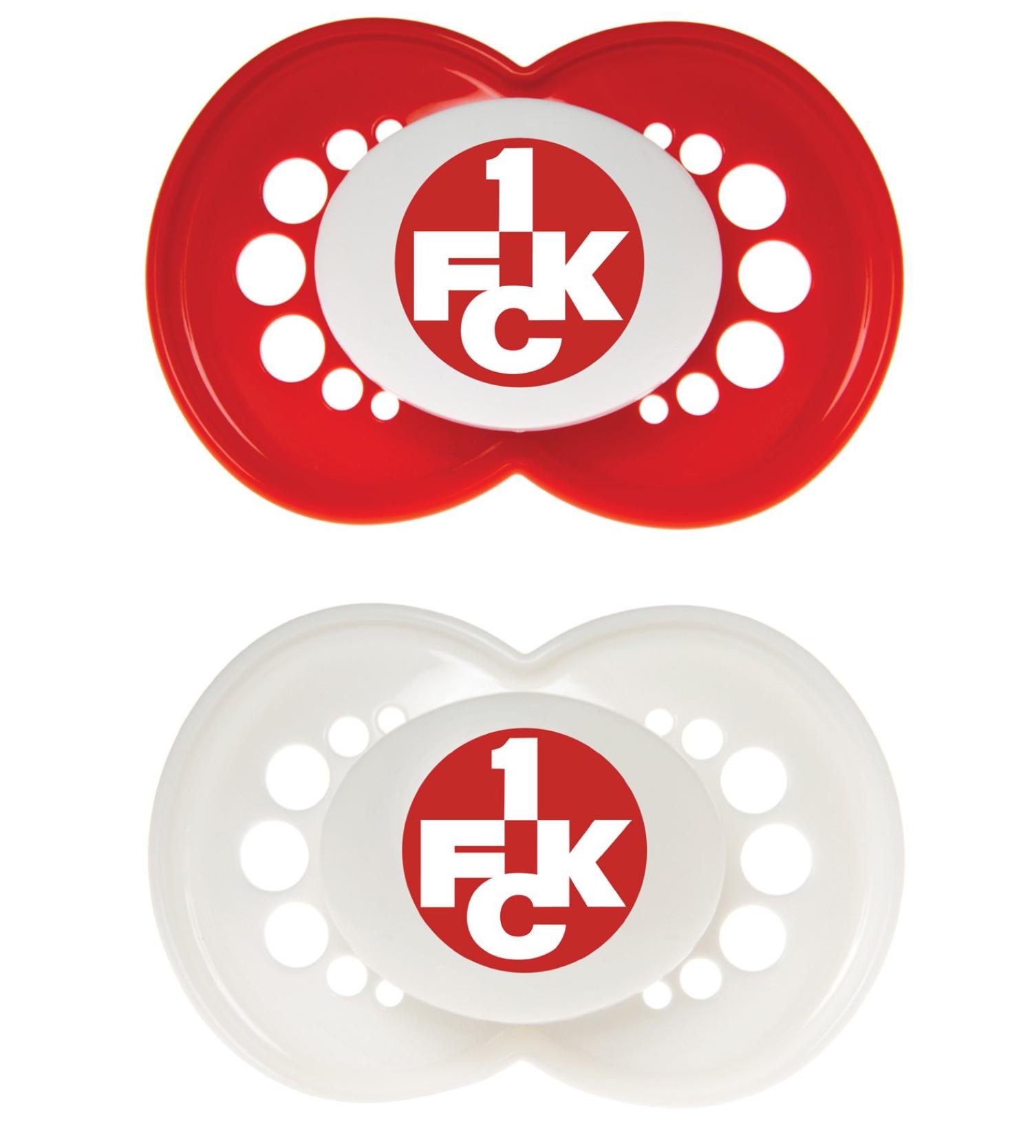 Buy MAM 66186001 Football 1. FC Kaiserslautern Silicone Teether - Double Pack for 6-16 Months | International Shipping Available - Buy Online on SooperMarket.com