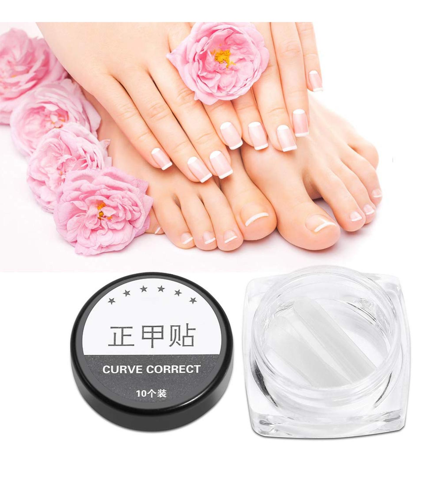 10Pcs/Box Toenail Correction Ingrown Sticker Patch Toe Nail Fixer Recover Pedicure Tool Super Thin Design for Comfort Strong Toughness Effective Corrector Suitable for - Buy Online on SooperMarket.com