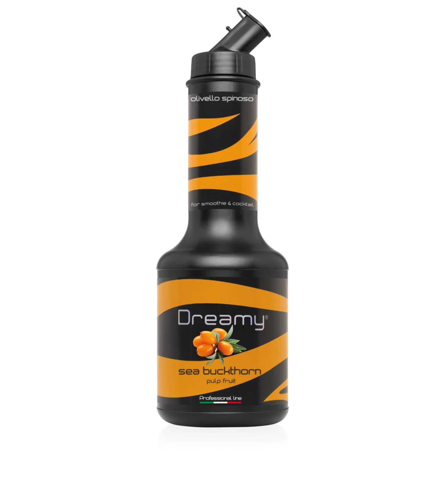 Dreamy Sea Buckthorn Puree 95cl cocktail puree Prepare Cocktails Syrups Mocktail Syrups Smoothies milkshakes