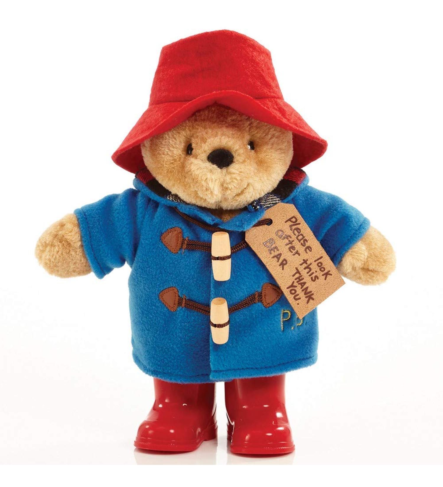 Classic Paddington Bear Plush - 25cm Standing Character with Duffle Coat, Bush Hat & Boots - Buy Online on SooperMarket.com