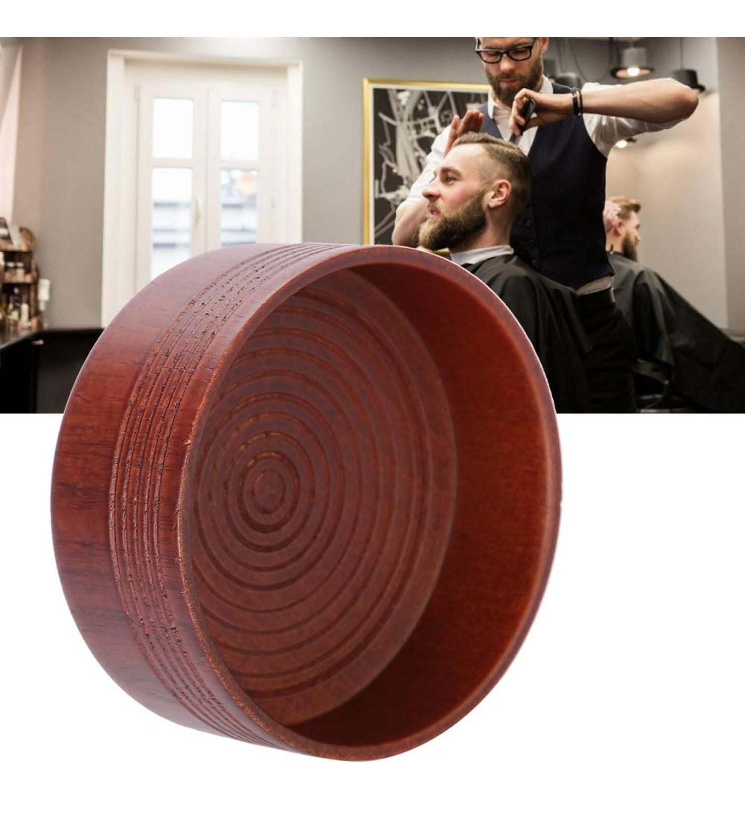 Natural Wood Shaving Soap - Eco-Friendly Bowl & Brush for Perfect Shaves - Buy Online on SooperMarket.com