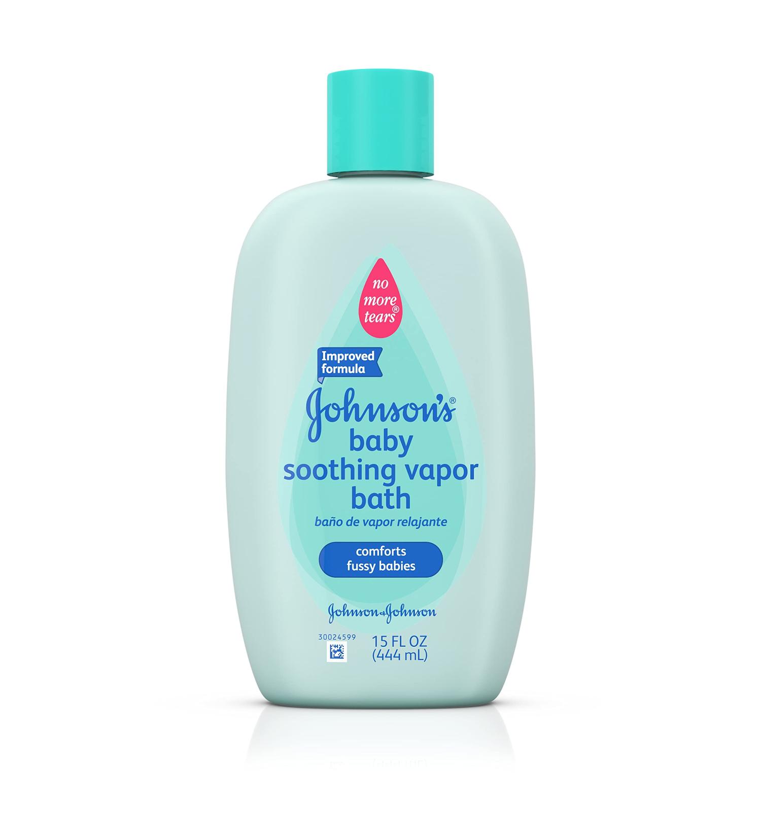 Johnson's Baby Soothing Vapor Bath 13.6 oz - Comforting Relief for Babies - Buy Online on SooperMarket.com