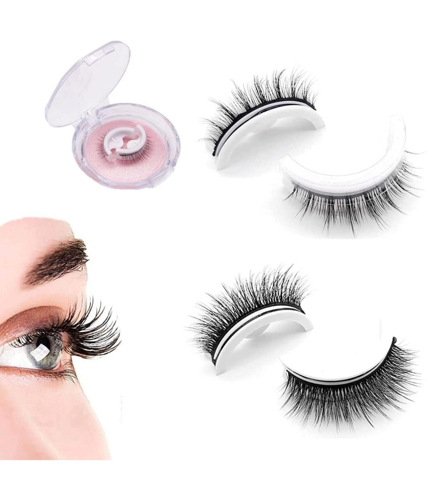 Chosely Self Adhesive Lashes Exceptionm Reusable Self Adhesive Eyelashes Outwardly Self Adhesive Lashes False Lashes Natural Look Waterproof Fake Eyelashes No Glue Eyelashes /115 (Color : C) - Buy Online on SooperMarket.com