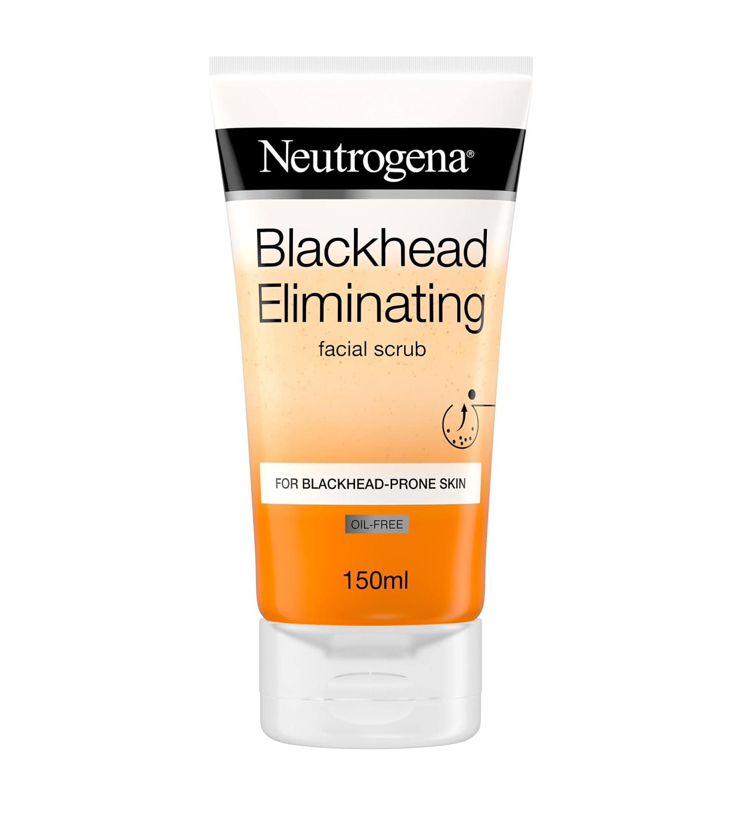Neutrogena Blackhead Eliminating Facial Scrub 150ml - Deep Cleansing Formula - Buy Online on SooperMarket.com