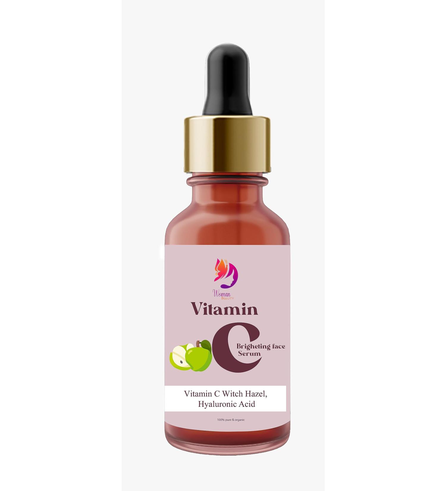 Vitamin C Serum - Brightens Skin Tone & Reduces Fine Lines | Anti-Aging Skincare - Buy Online on SooperMarket.com