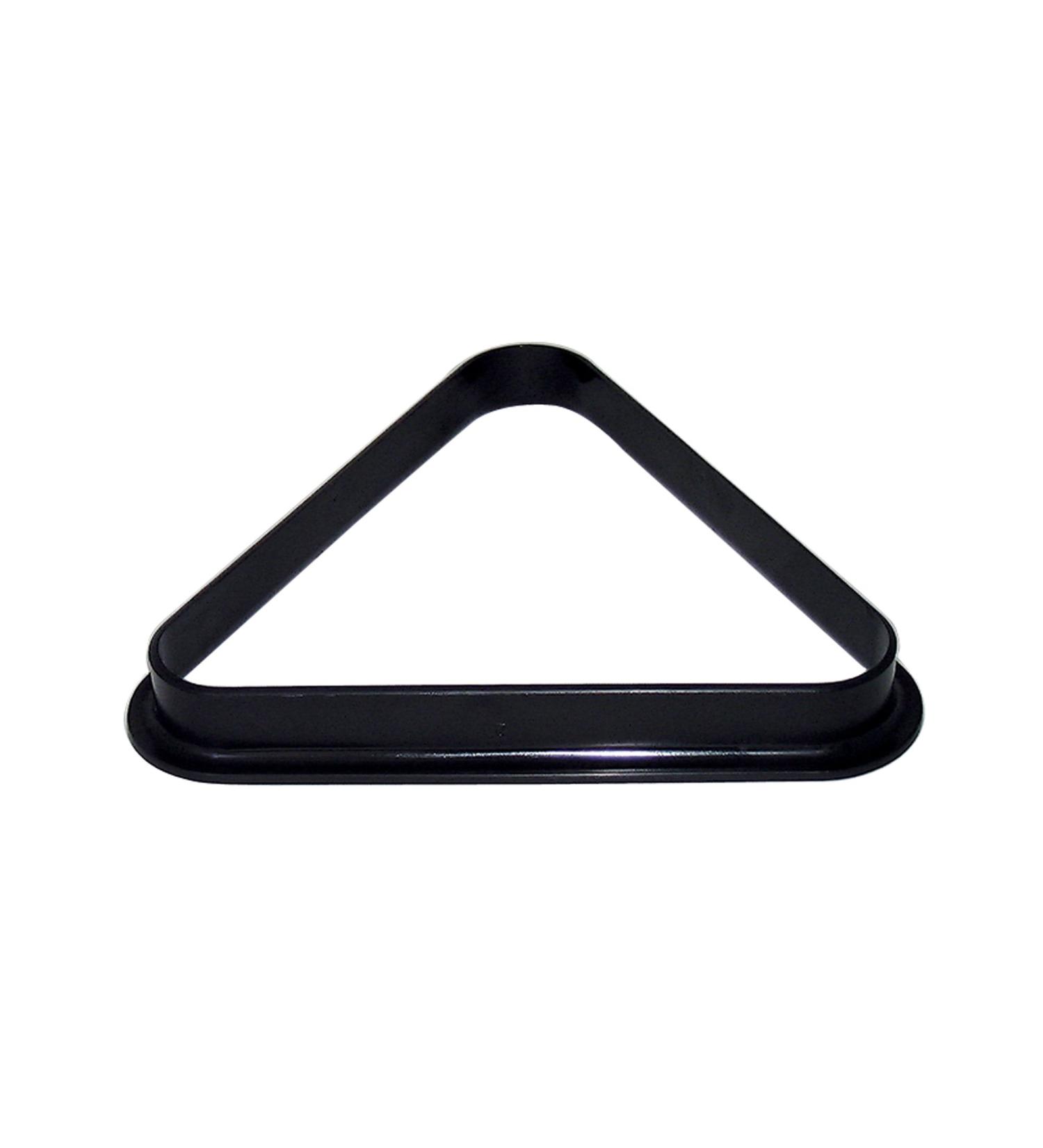 Hathaway Pool Table Billiard Ball Triangle Rack, Black
