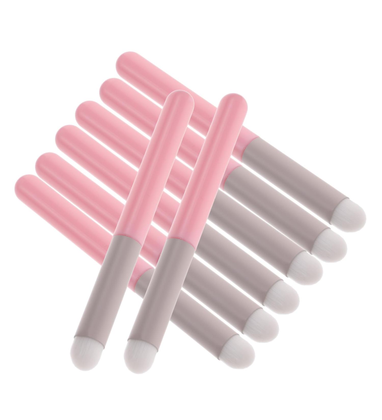 8PCS Professional Lip Brush Set - Lipstick Eyeliner and Concealer Applicators for Makeup Perfection | Travel-Friendly Brushes - Buy Online on SooperMarket.com