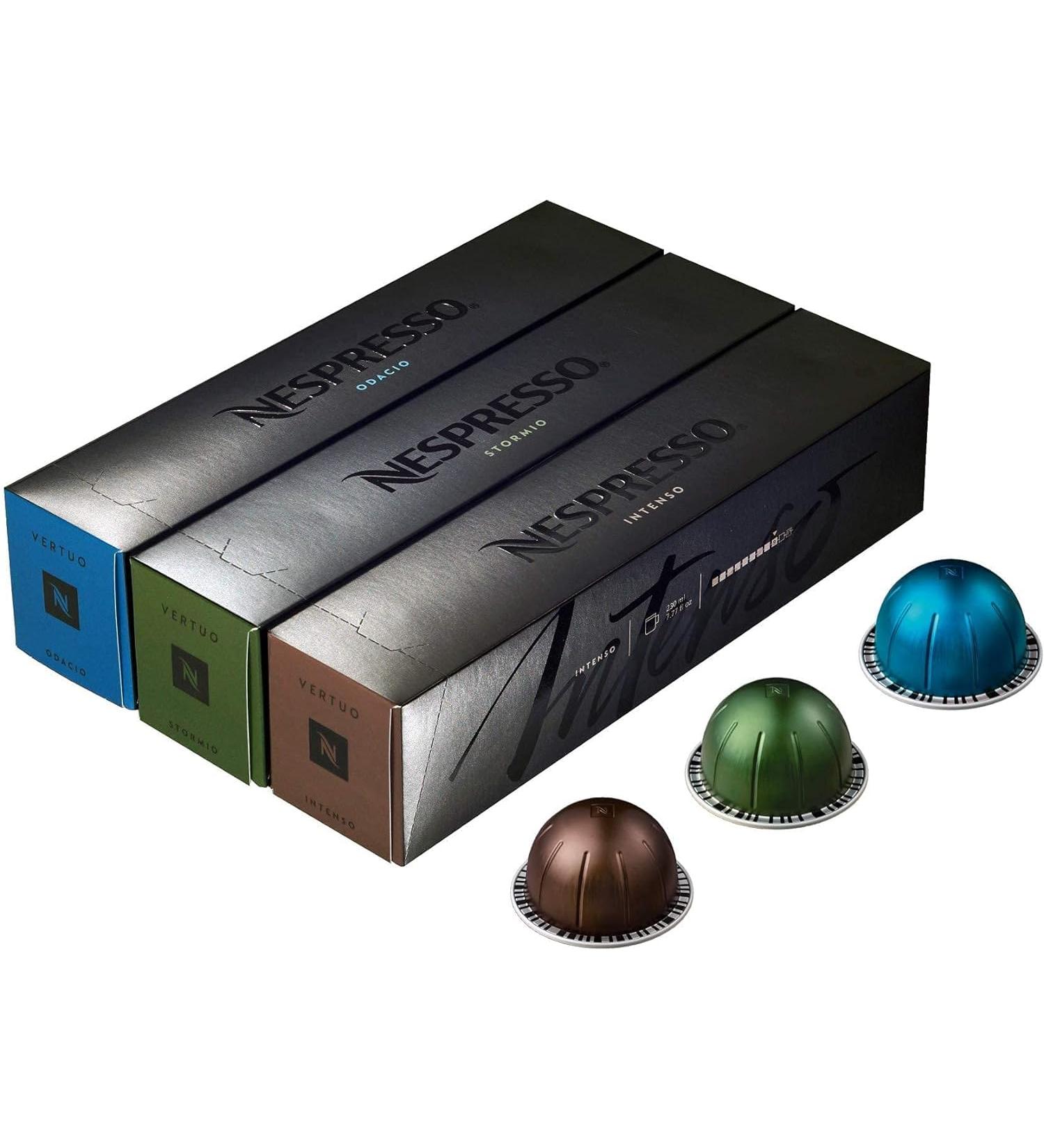Generic Nespresso VertuoLine Double Espresso Gluten Free Chiaro/Scuro Coffee Capsules - 20 Coffee Pods - Buy Online on SooperMarket.com