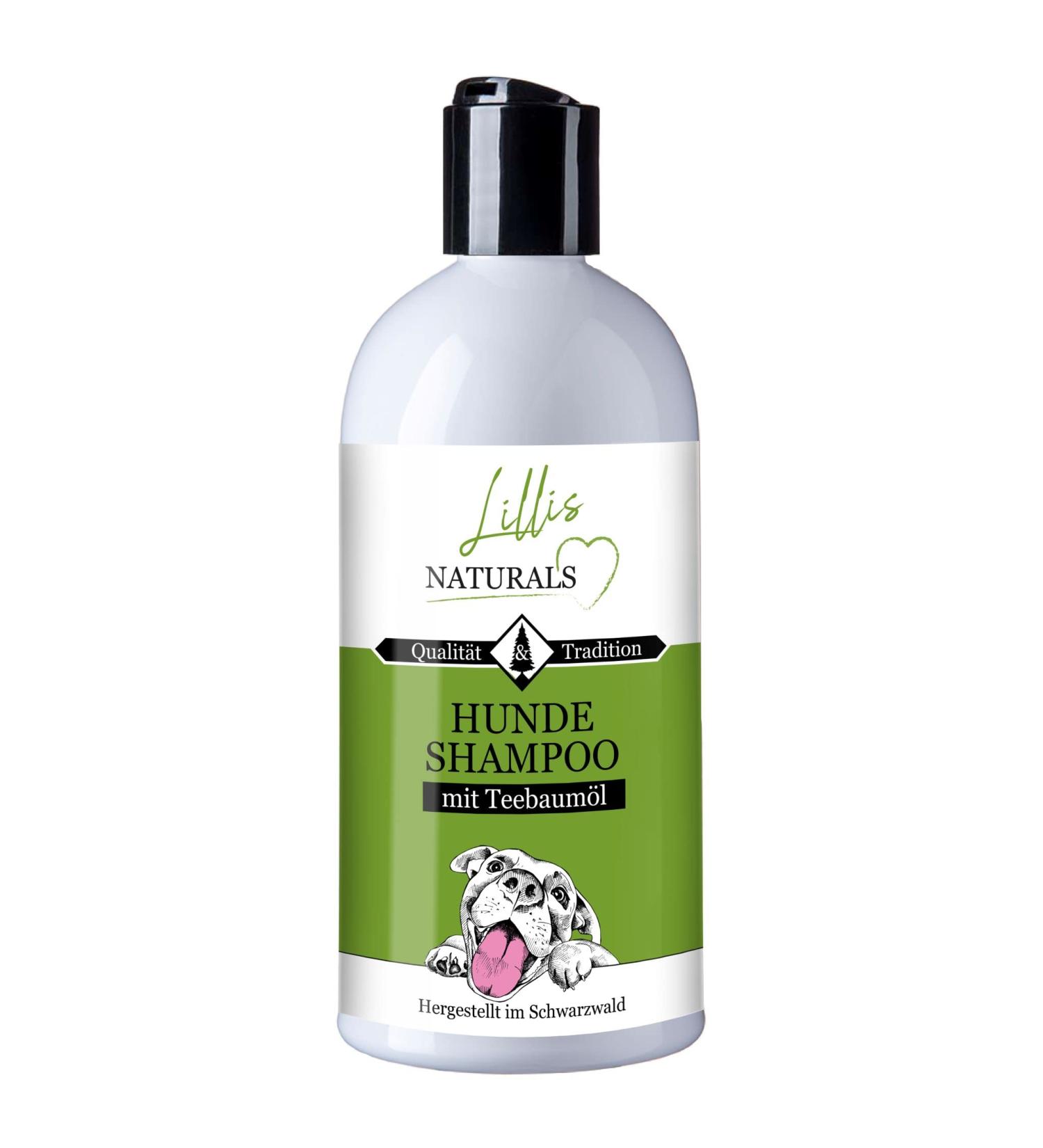 Lillis Dog Shampoo 500ml with Tea Tree Oil | Anti-Itch & Odor Relief for All Breeds | Shiny Fur & Healthy Skin - Buy Online on SooperMarket.com