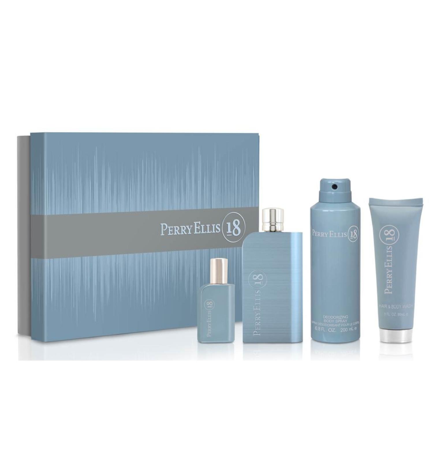 Perry Ellis Perry Ellis 18 Men 4 Pc Gift Set I0098878 - Buy Online on SooperMarket.com
