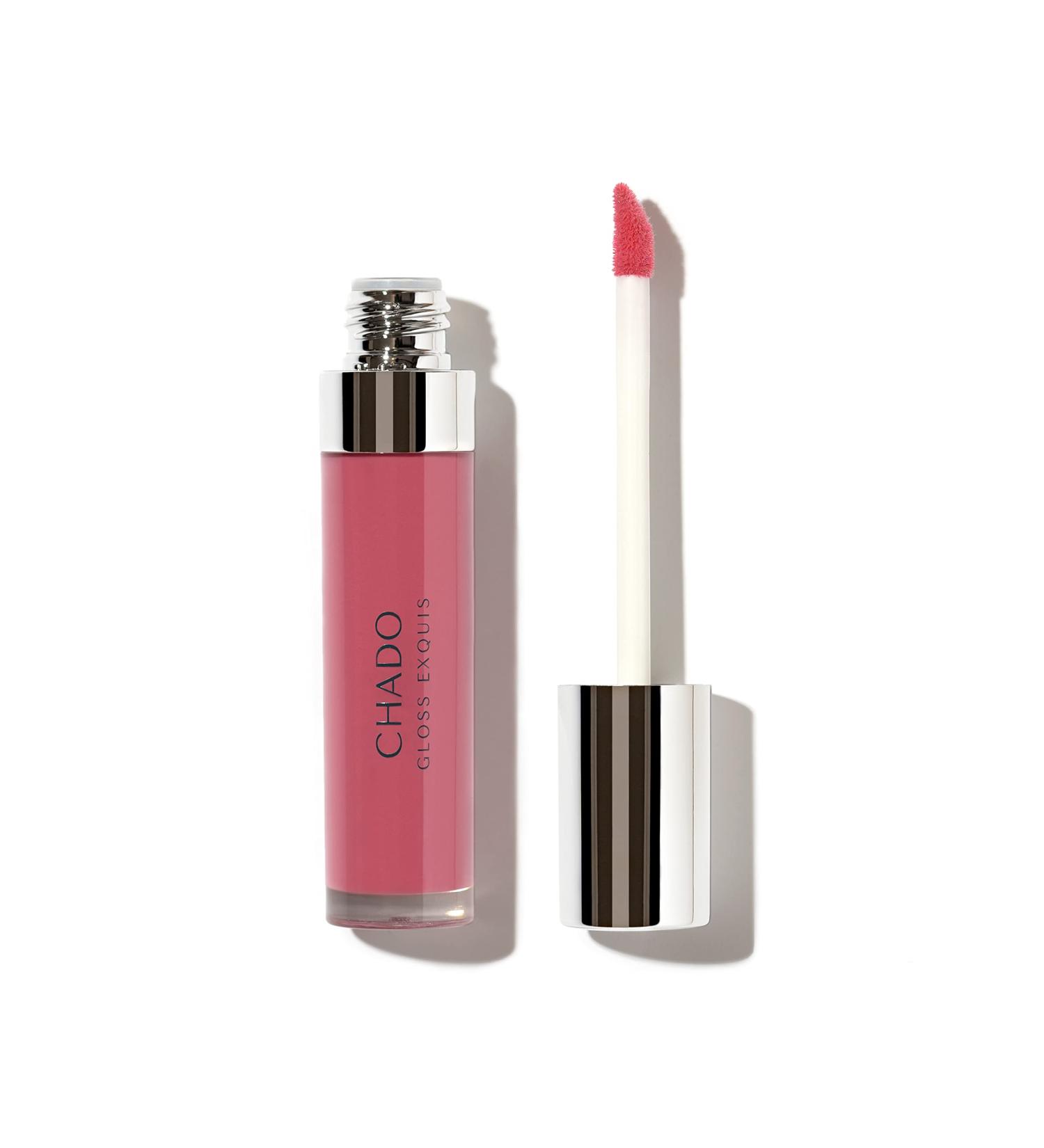 CHADO Gloss Exquis Grenade - Pink Moisturizing Lip Gloss | Non-Sticky High Shine Tinted Lip Glaze | Cruelty Free Paraben & Sulfate Free | Shop Internationally - Buy Online on SooperMarket.com