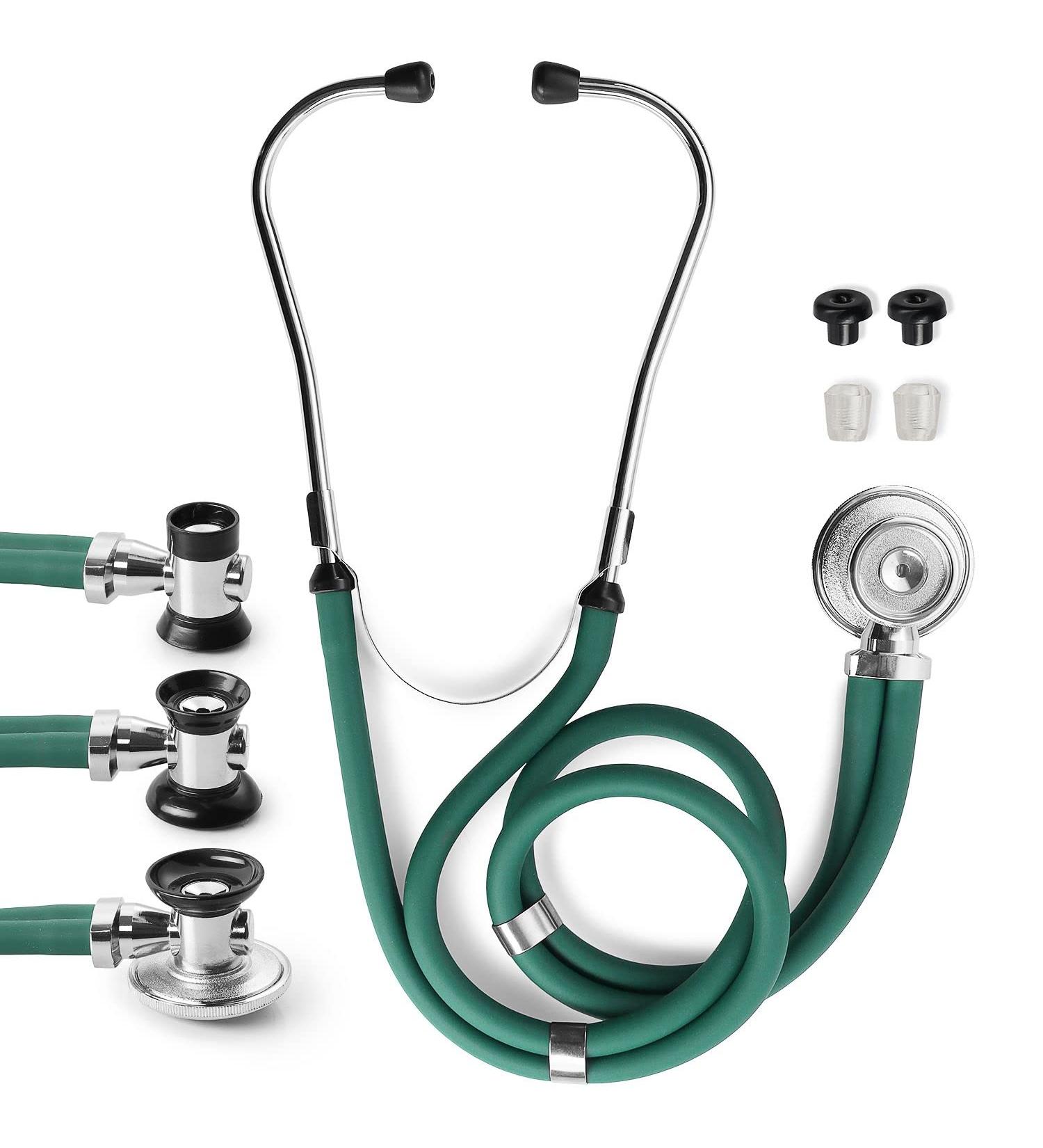 Primacare DS-9295-HG Sprague Rappaport Style Stethoscope 30-Inch Length Hunter Green 450 g - Buy Online on SooperMarket.com