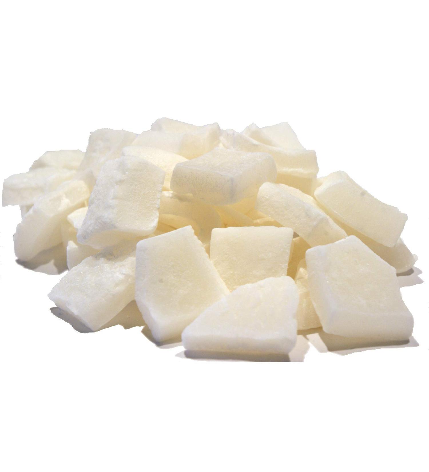Coconut cubes jumbo dried coconut pieces coconut nuts refined practical dried fruit snack - 500g