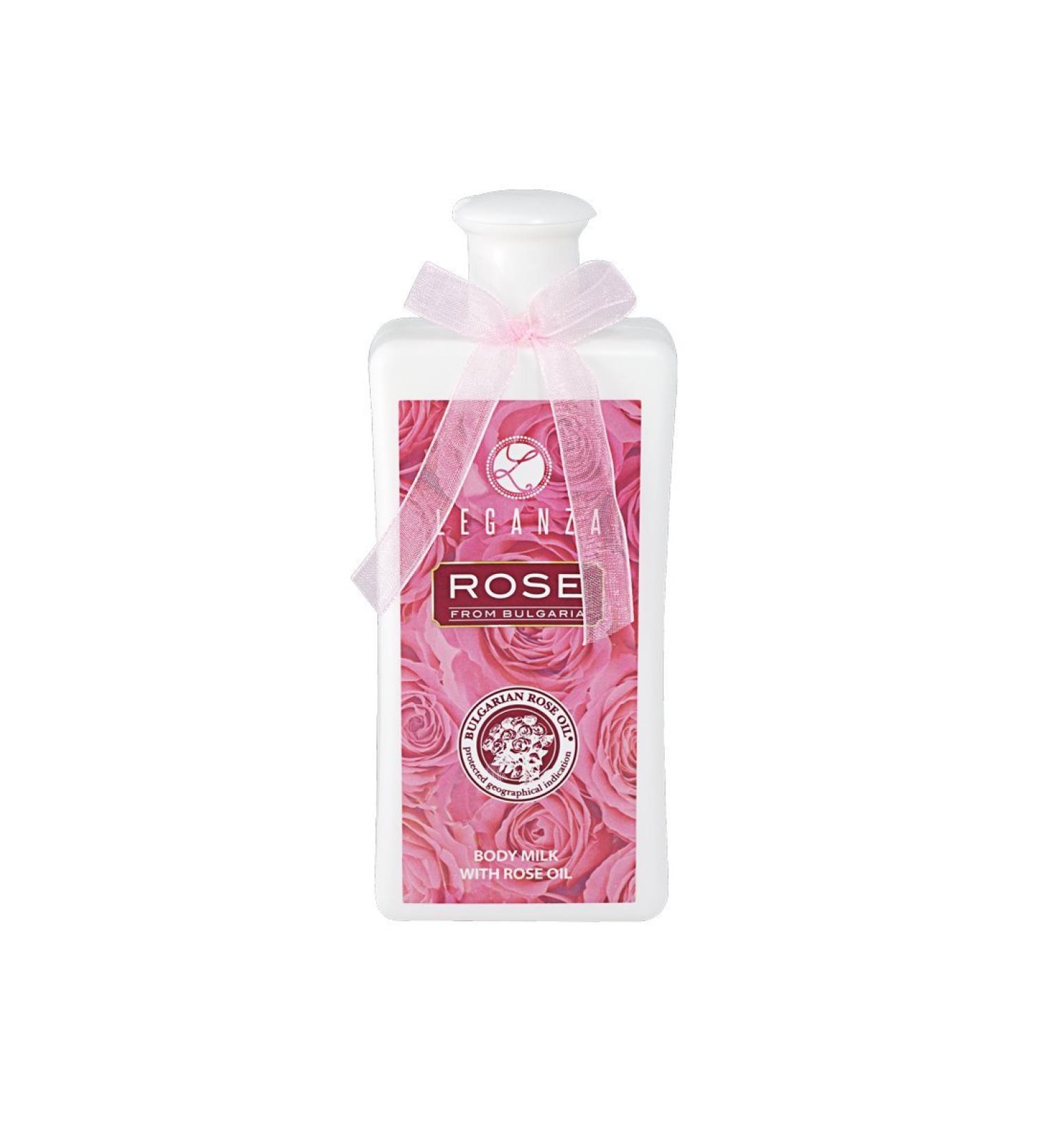 Leganza Hydrating Body Milk with Rose Oil