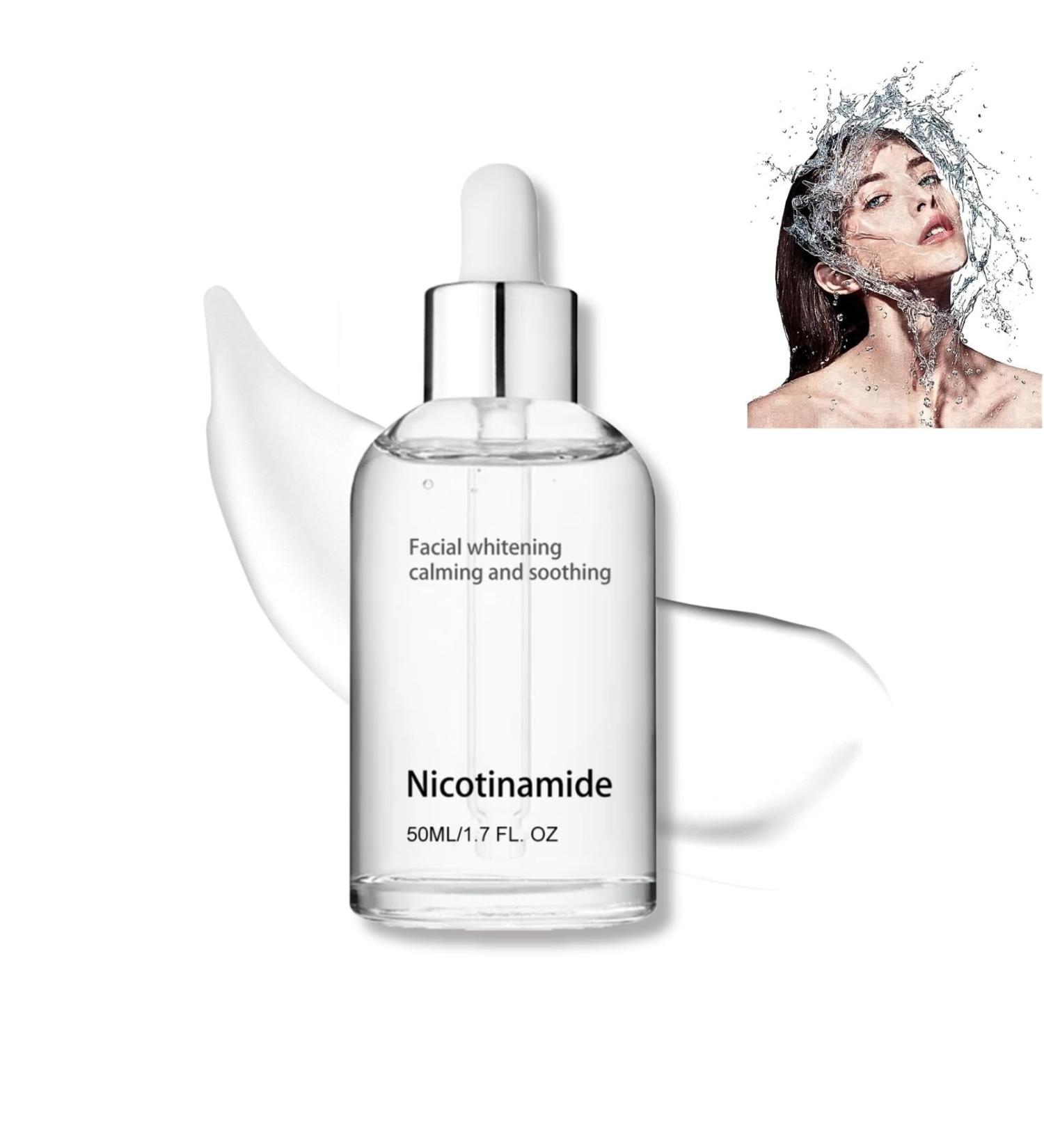 Tongyend Niacinamide Face Serums Niacinamide Serum Pore Minimizer & Brightening Facial Essence With Hyaluronic Acid Moisturiser For Acne Scar Lightening Skin Rehydration Pore Refinement and Soothing - Buy Online on SooperMarket.com