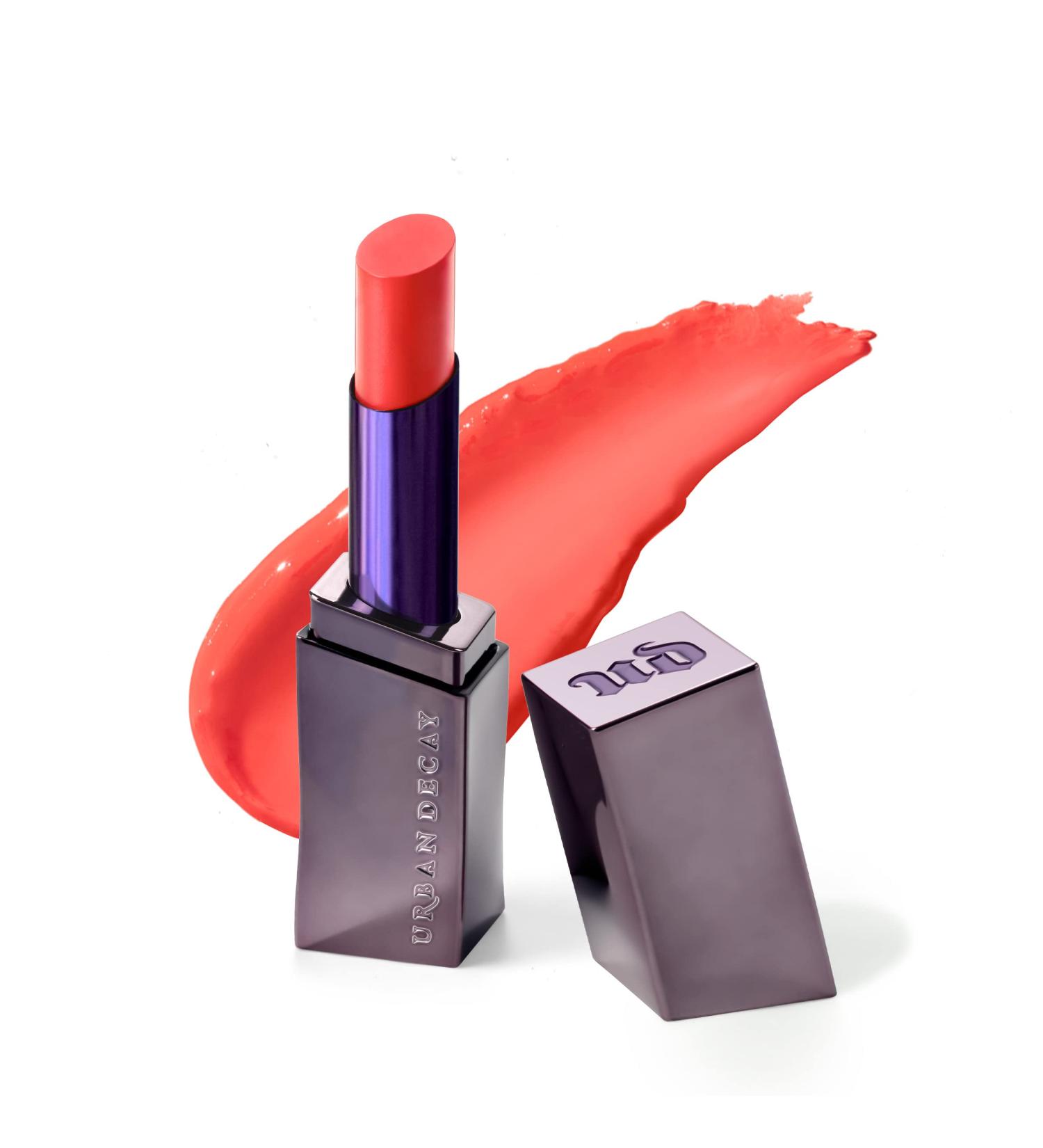 URBAN DECAY Vice Hydrating Lipstick - 35 Shades - Longwearing Moisturizing Lip Color - Flower District (0.11 Oz) - Buy Online on SooperMarket.com