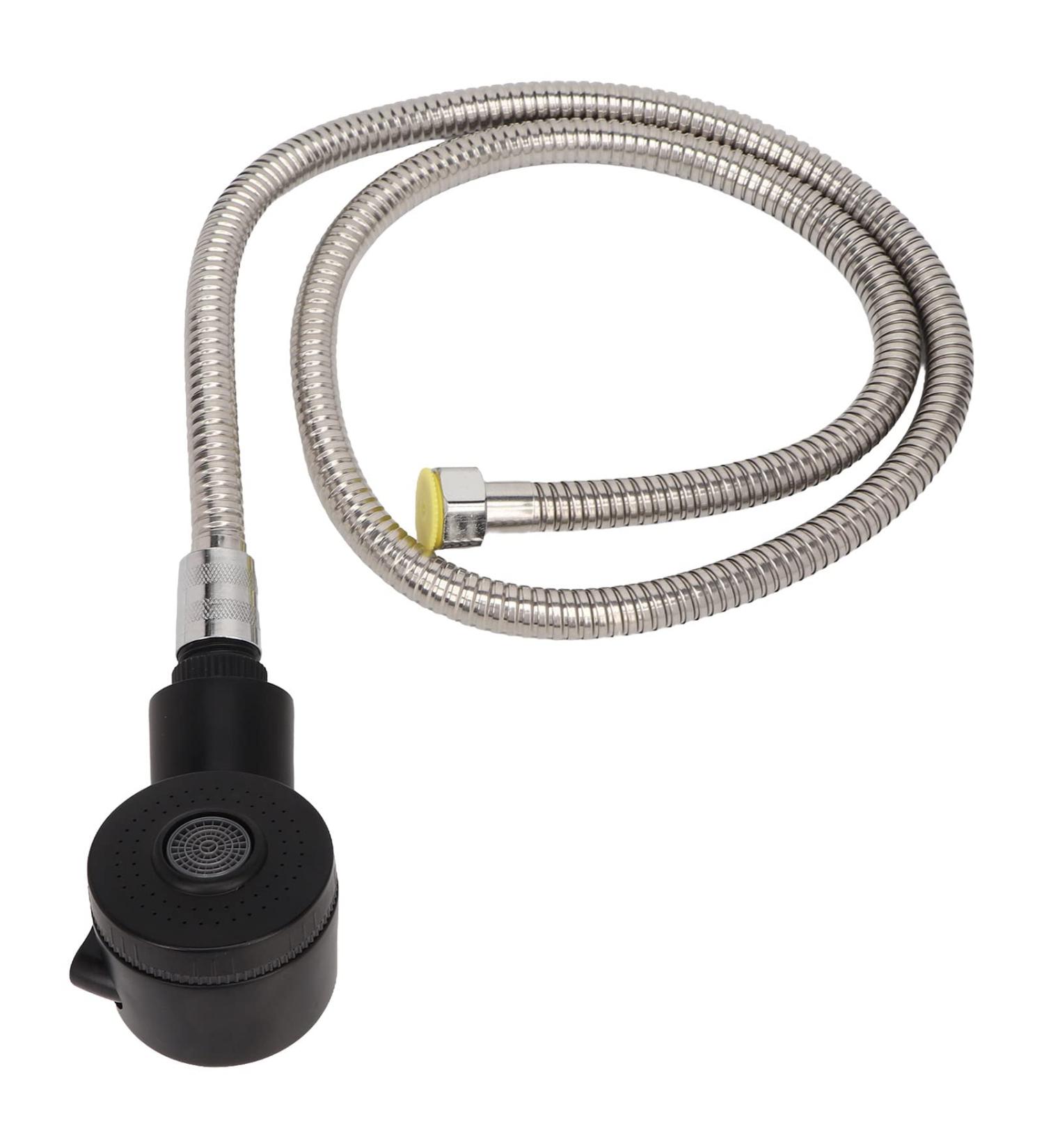 Salon Shampoo Bowl Sprayer - Anti Leakage Good Sealing Electroplating Sprayer Head Hose Set for Barber Shop - Buy Online on SooperMarket.com