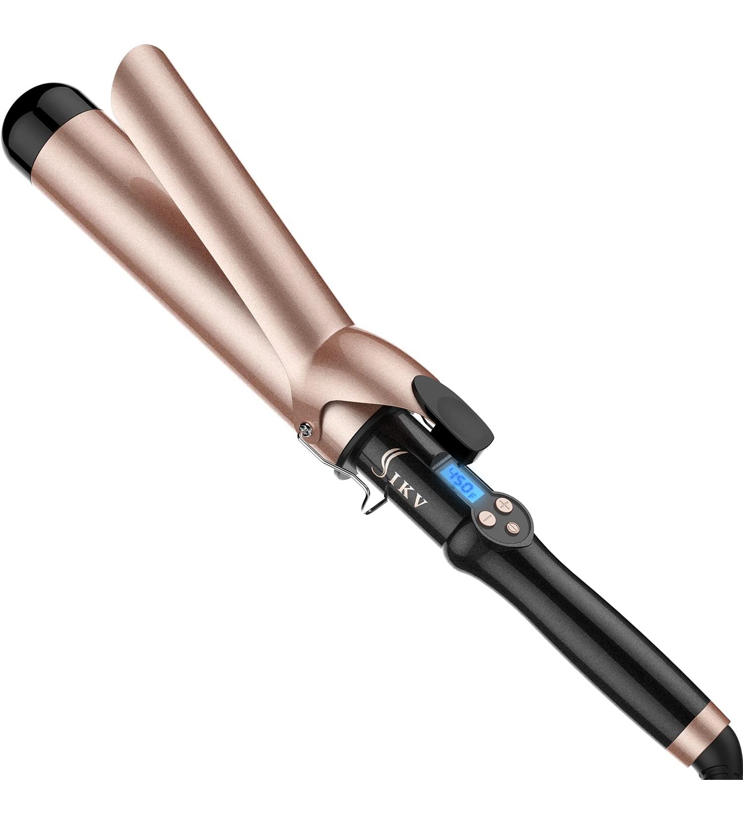 1.75 Inch Extra Long Barrel Curling Iron for Long Hair - Ceramic Tourmaline - Buy Online on SooperMarket.com